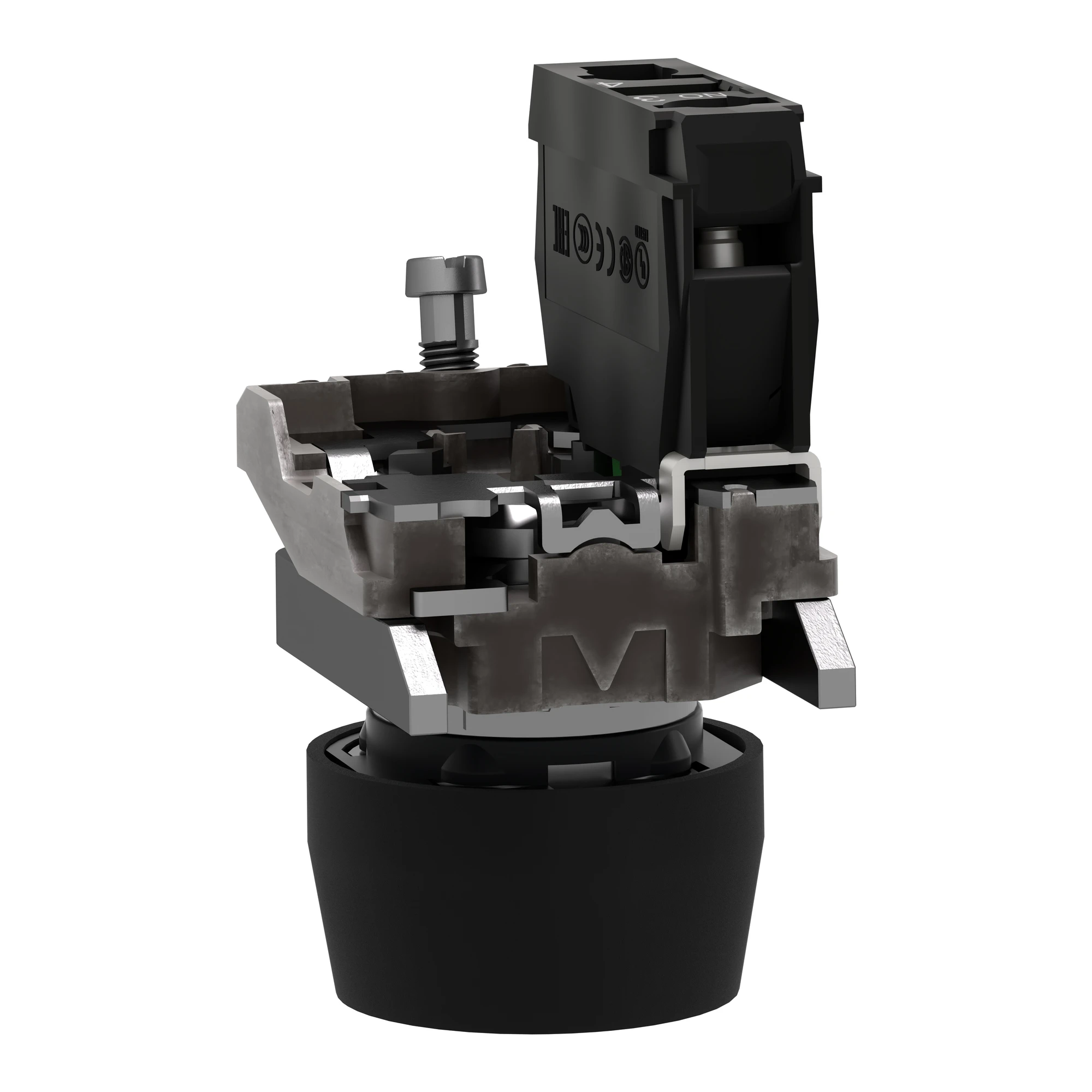 Schneider Electric XB4BPS21EX Push Button, Harmony XB4, Metal, 22mm, Black, Momentary, with Protective Cap, 1S, ATEX (img_007) Schneider Electric XB4BPS21EX Push Button, Harmony XB4, Metal, 22mm, Black, Momentary, with Protective Cap, 1S, ATEX (img_007)