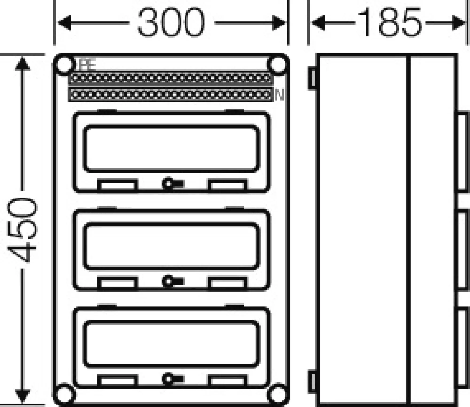 Hensel 2000605 Mi-Automatengehäuse, 36 Teilungseinheiten, mit 3 Klappdeckeln Mi 1333 (img_002) Hensel 2000605 Mi-Automatengehäuse, 36 Teilungseinheiten, mit 3 Klappdeckeln Mi 1333 (img_002)