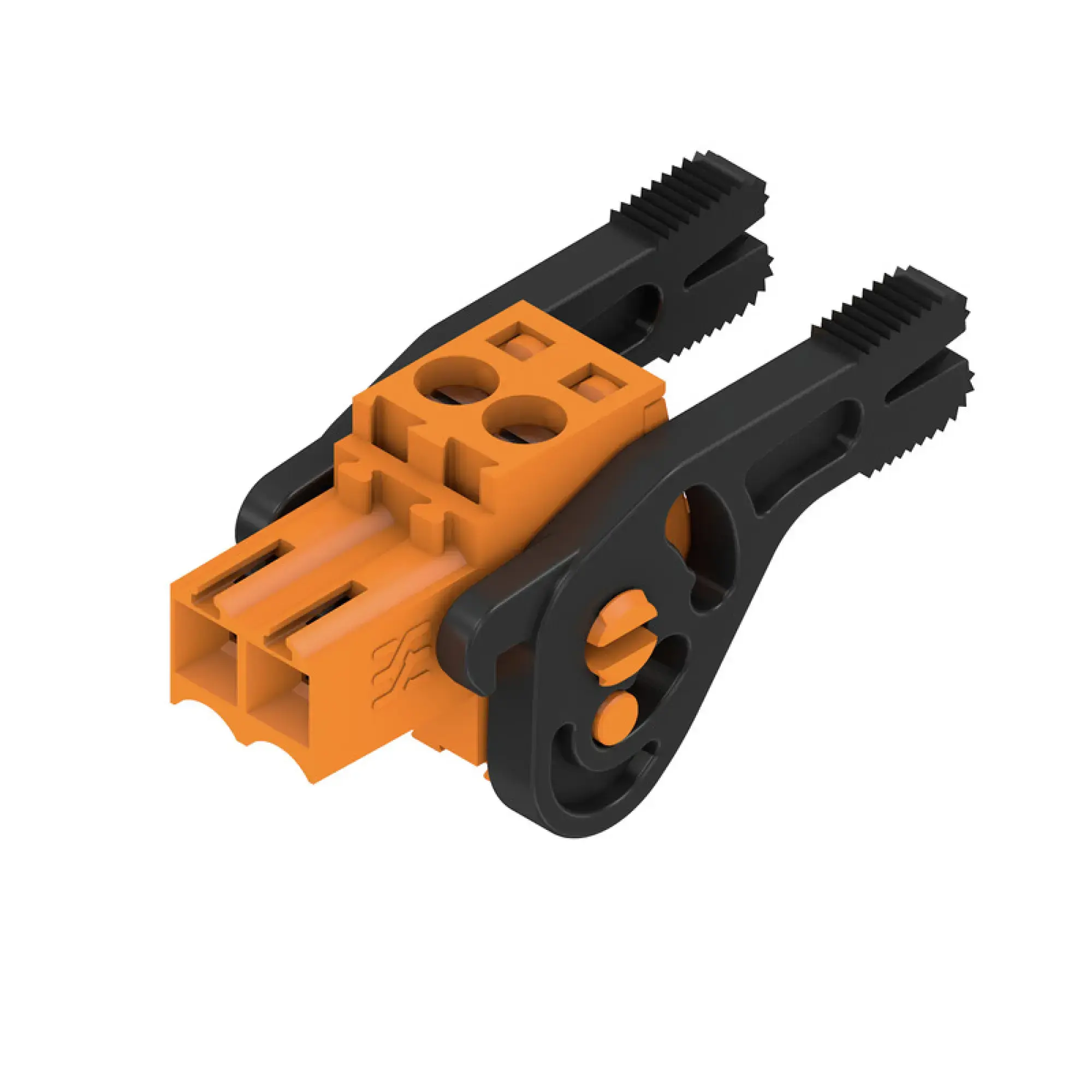 Weidmüller 1530990000 PCB connector (wire connection), 160 V, 17 A, Pitch in mm: 3.50, 1.5 mm², Number of poles: 2, Clamping yoke connection, Box (img_001)