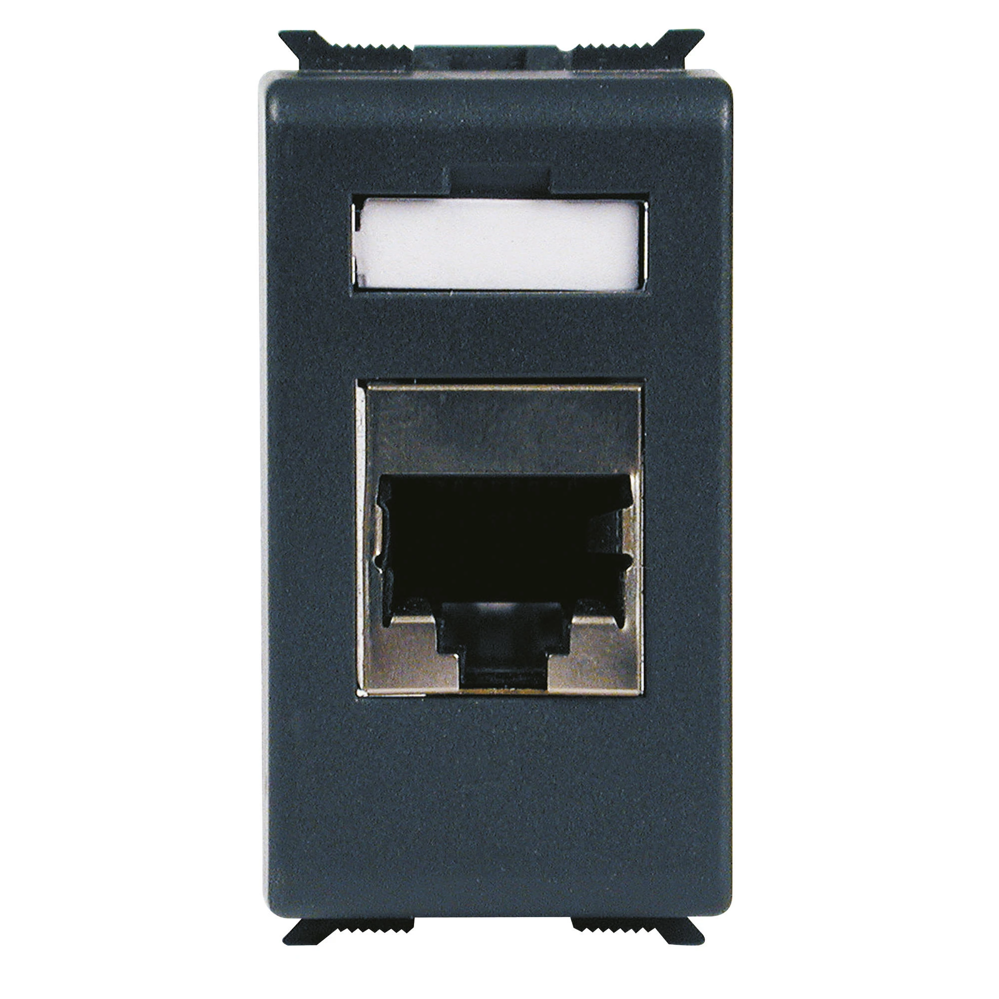 GEWISS GW30266 RJ45 SOCKET - 4 PAIRS - CATEGORY 5e FTP - TOOLLESS - 1 MODULE - PLAYBUS (img_001)