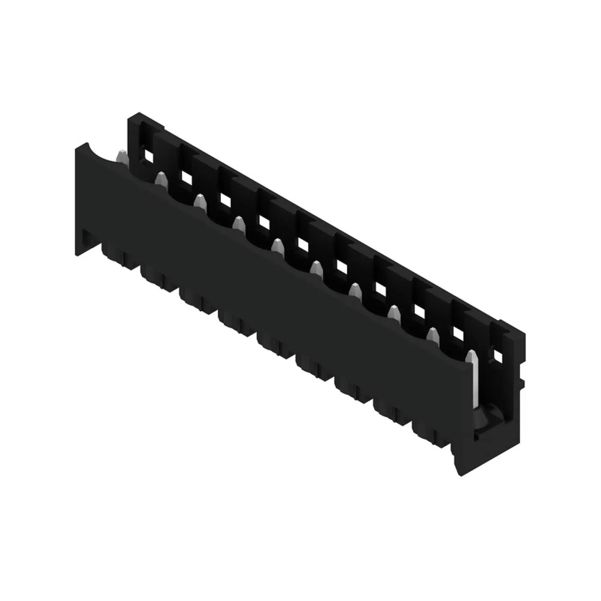 Weidmüller 1775682001 PCB connector (board connection), 320 V, 27.5 A, Pitch in mm: 5.08, Number of poles: 10, THT/THR solder connection, Box (img_001)