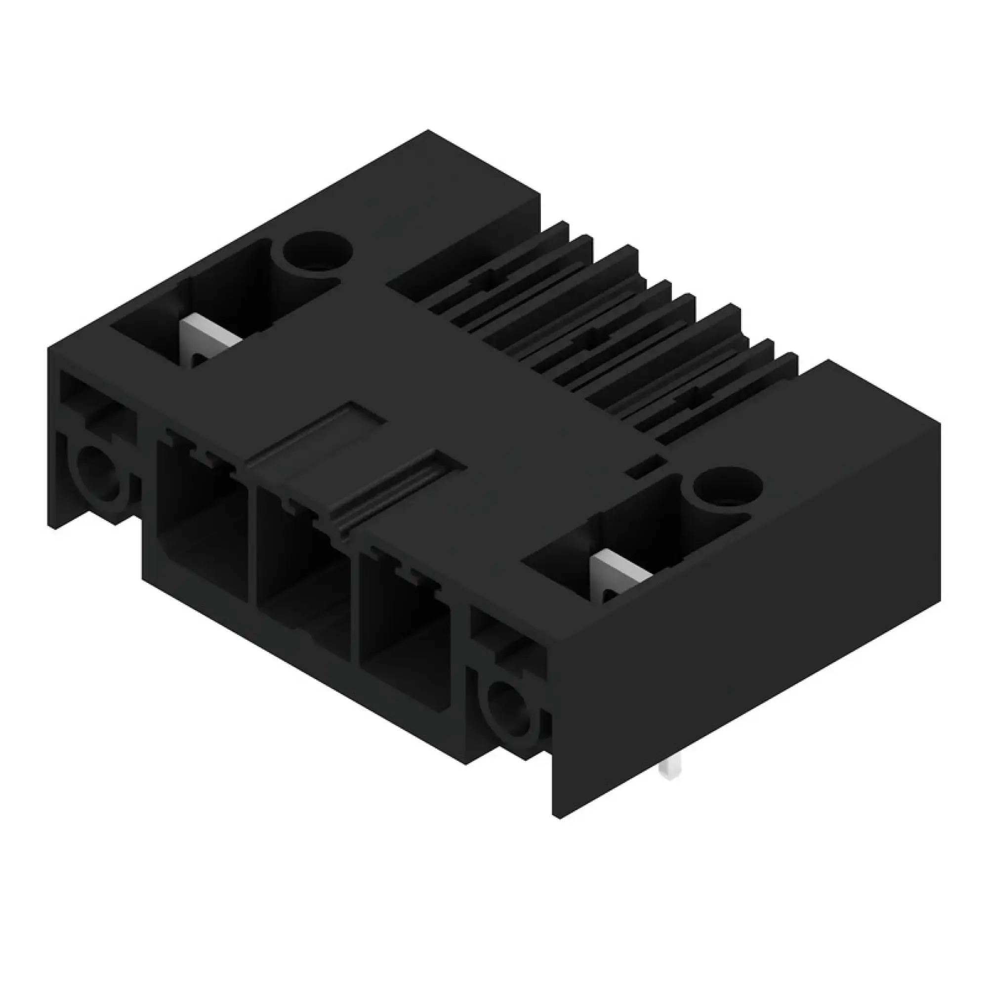 Weidmüller 2499650000 PCB connector (board connection), 630 V, 41 A, Pitch in mm: 7.62, Number of poles: 3, THT/THR solder connection, Box (img_001)