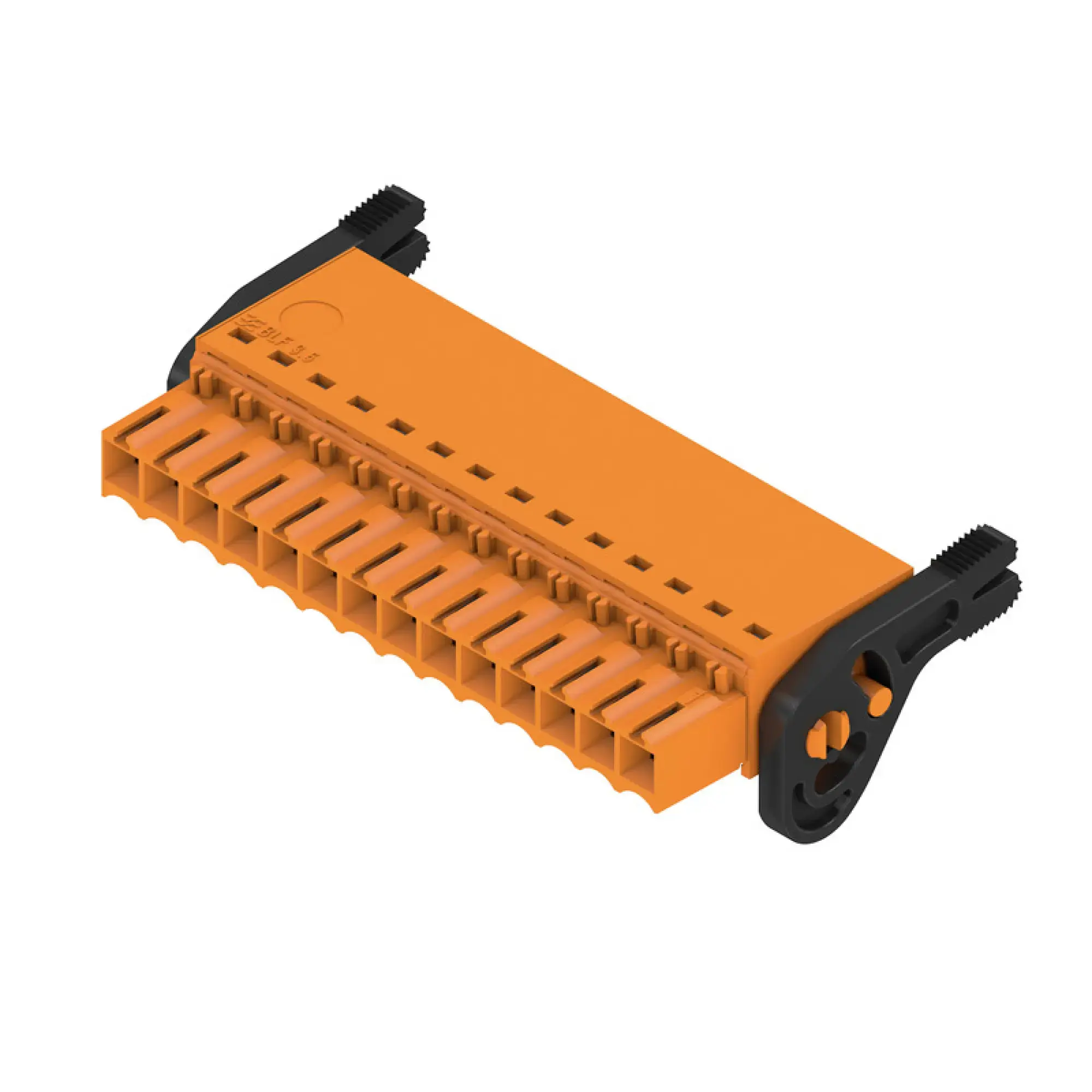 Weidmüller 2460070000 PCB connector (wire connection), 160 V, 17.5 A, Pitch in mm: 3.50, 1.5 mm², Number of poles: 14, PUSH IN with actuator, Box (img_001)