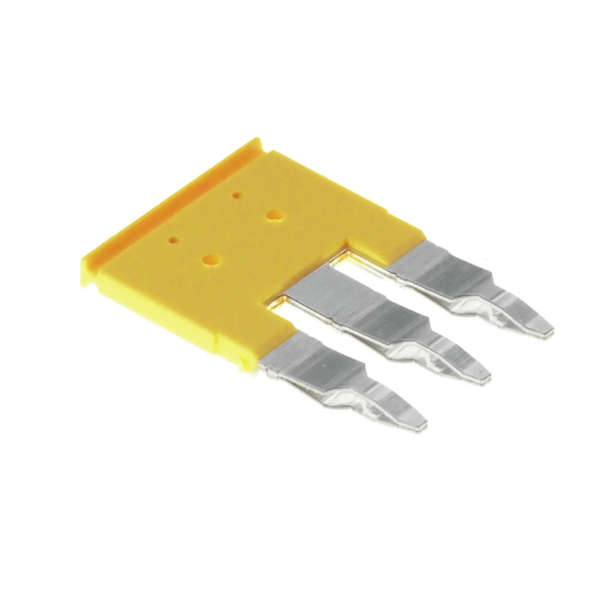 Weidmüller 1627860000 Cross-connector (terminal), Plugged, yellow, 41 A, Number of poles: 3, Pitch in mm: 8.10, Insulated: Yes, Width: 3.1 mm (img_001) Weidmüller 1627860000 Cross-connector (terminal), Plugged, yellow, 41 A, Number of poles: 3, Pitch in mm: 8.10, Insulated: Yes, Width: 3.1 mm (img_001)