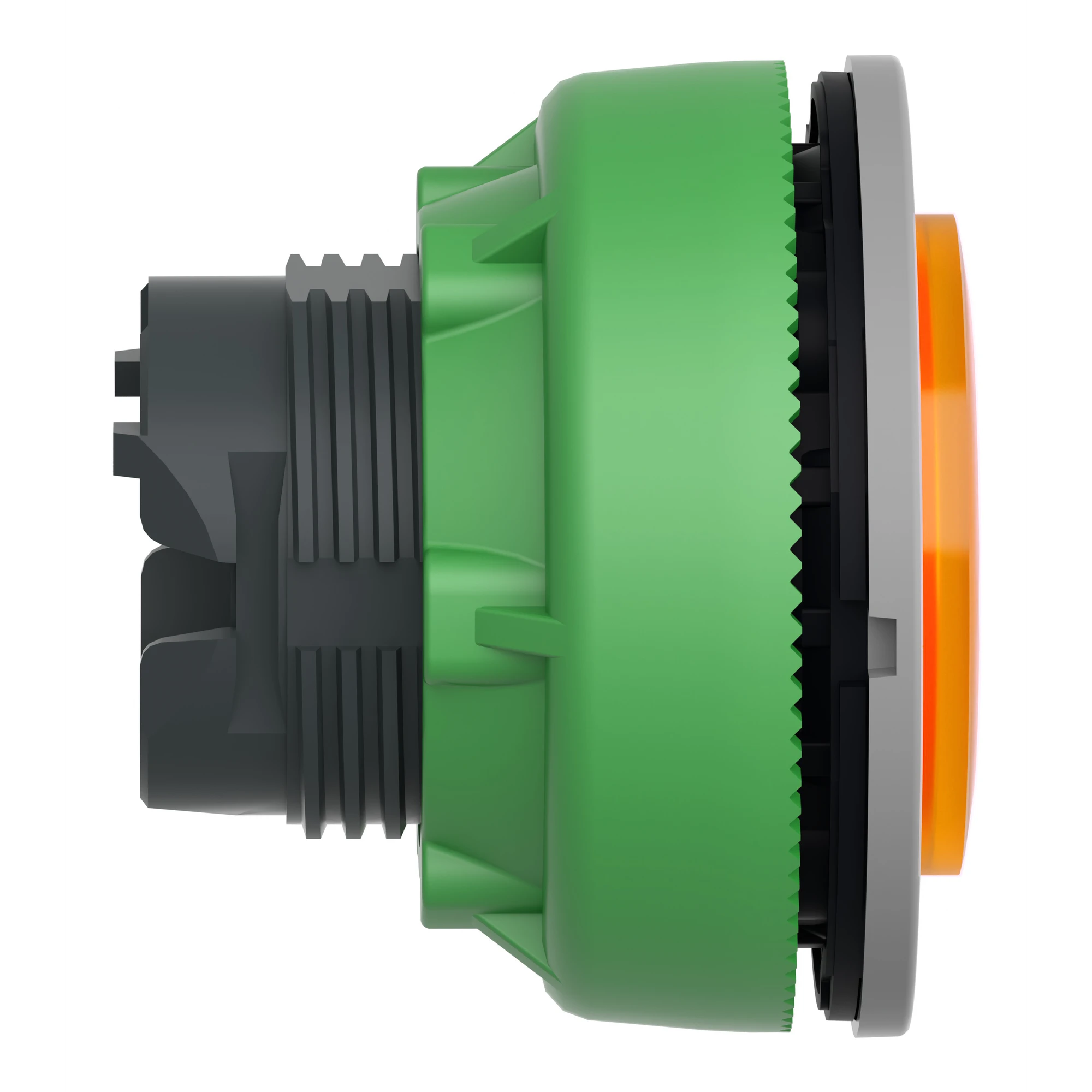 Schneider Electric ZB5FW153C0 Illuminated Pushbutton, Front Element, Harmony XB5F, Plastic, 30mm, Light Grey, Orange, Projecting, for Universal LED (img_002) Schneider Electric ZB5FW153C0 Illuminated Pushbutton, Front Element, Harmony XB5F, Plastic, 30mm, Light Grey, Orange, Projecting, for Universal LED (img_002)