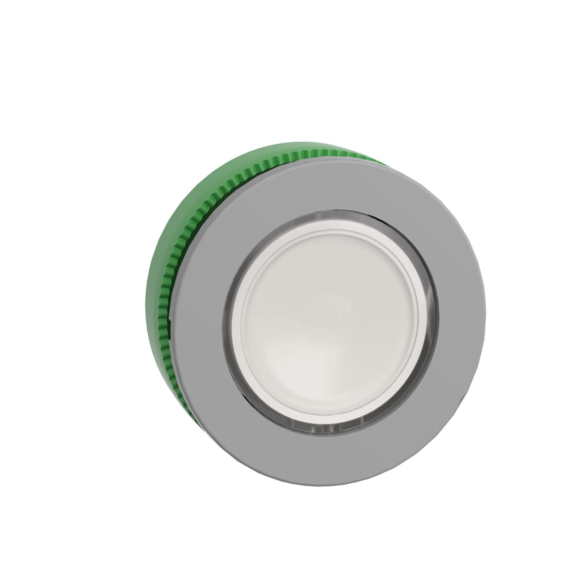 Schneider Electric ZB5FW313C0 Illuminated Pushbutton, Front Element, Harmony XB5F, Plastic, 30mm, Light Grey, White, for Universal LED (img_002)