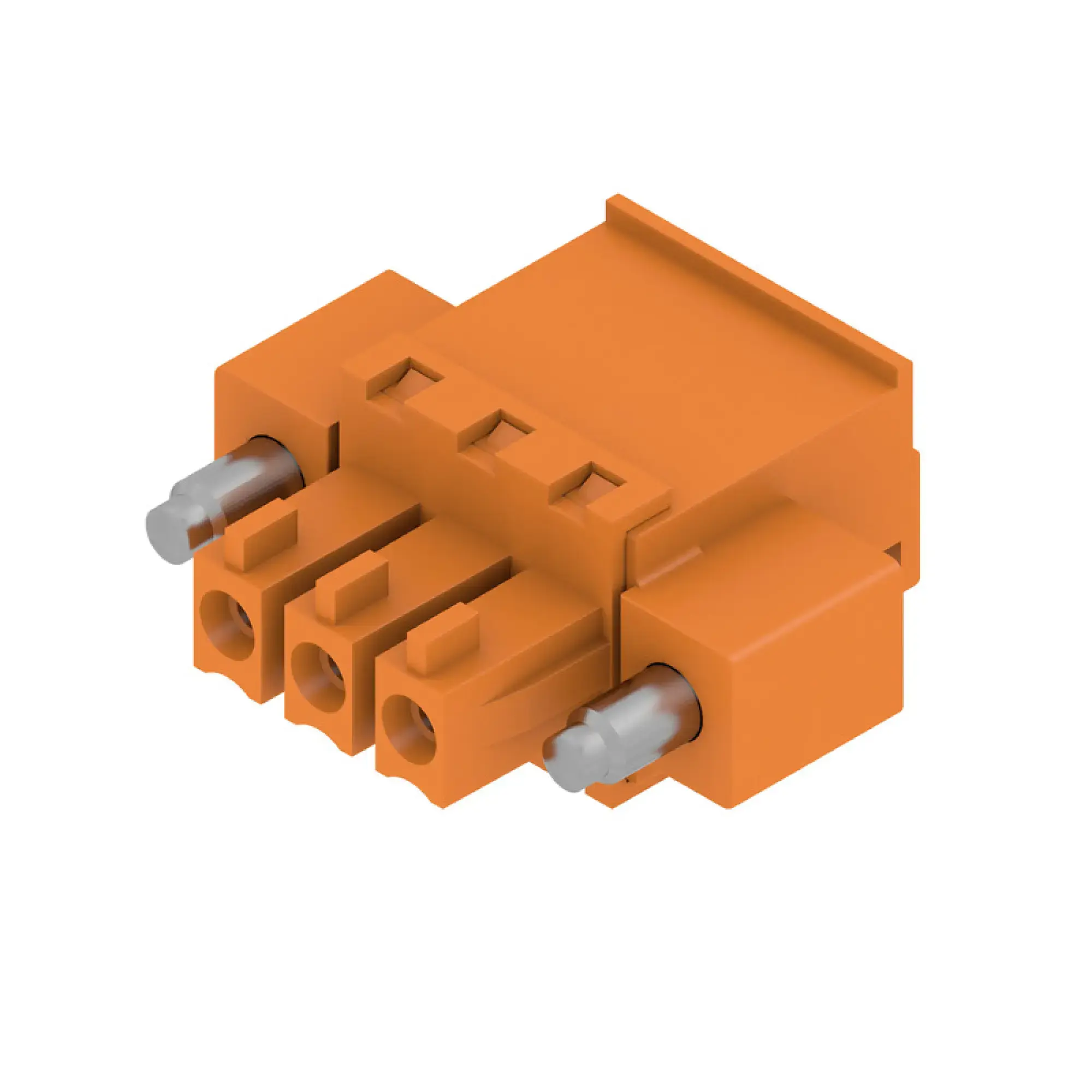 Weidmüller 1940470000 PCB connector (wire connection), 160 V, 17.5 A, Pitch in mm: 3.81, 1.5 mm², Number of poles: 3, Clamping yoke connection, Box (img_001)