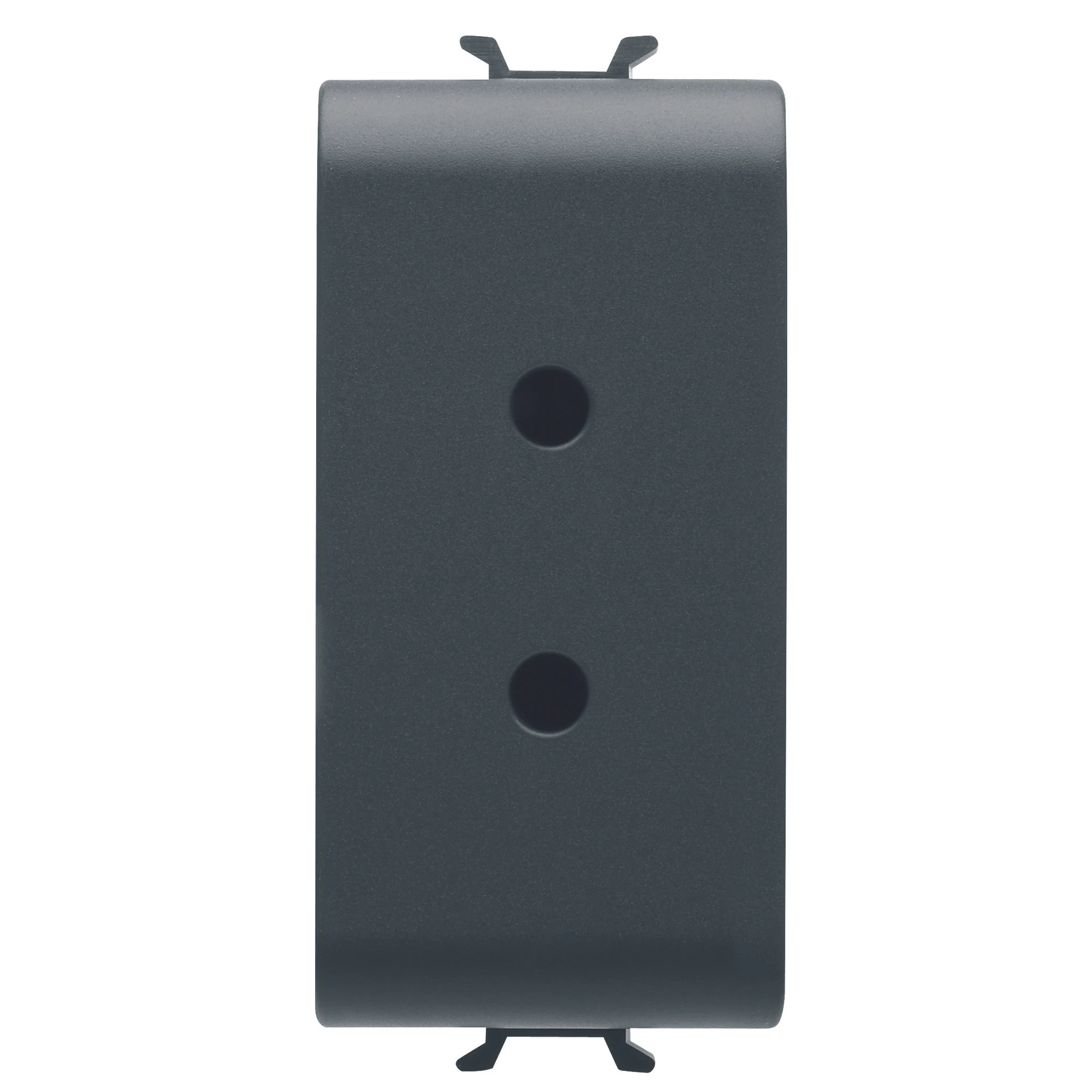 GEWISS GW12451 SELV SOCKET-OUTLET - 2P 6A 24V - 1 MODULE - SATIN BLACK - CHORUSMART (img_001)