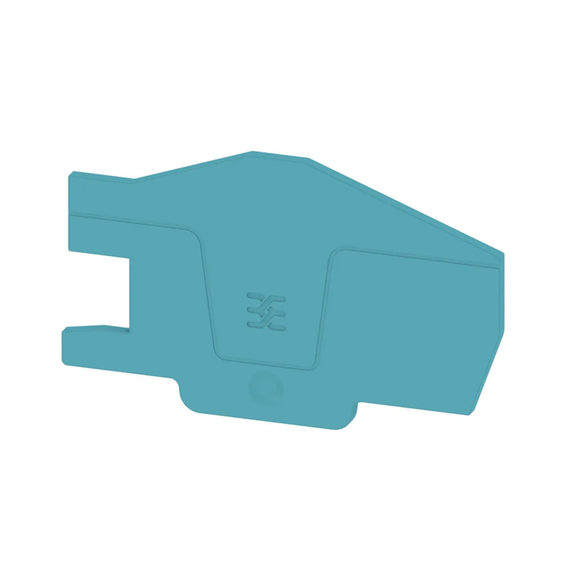 Weidmüller 2668820000 End plate (terminals), blue, Height: 75.44 mm, Width: 2.1 mm, V-0, Wemid (img_001)