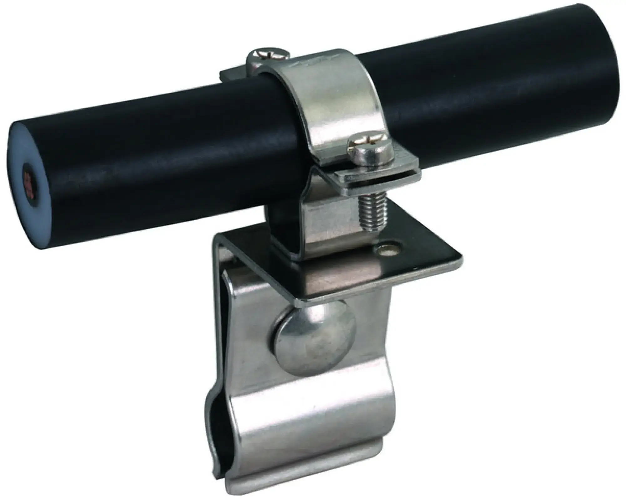 Dehn 202860 Roof cond. holder StSt f. metal roofs w. round stand. seam f. HVI cond.D 27-30mm (img_001)