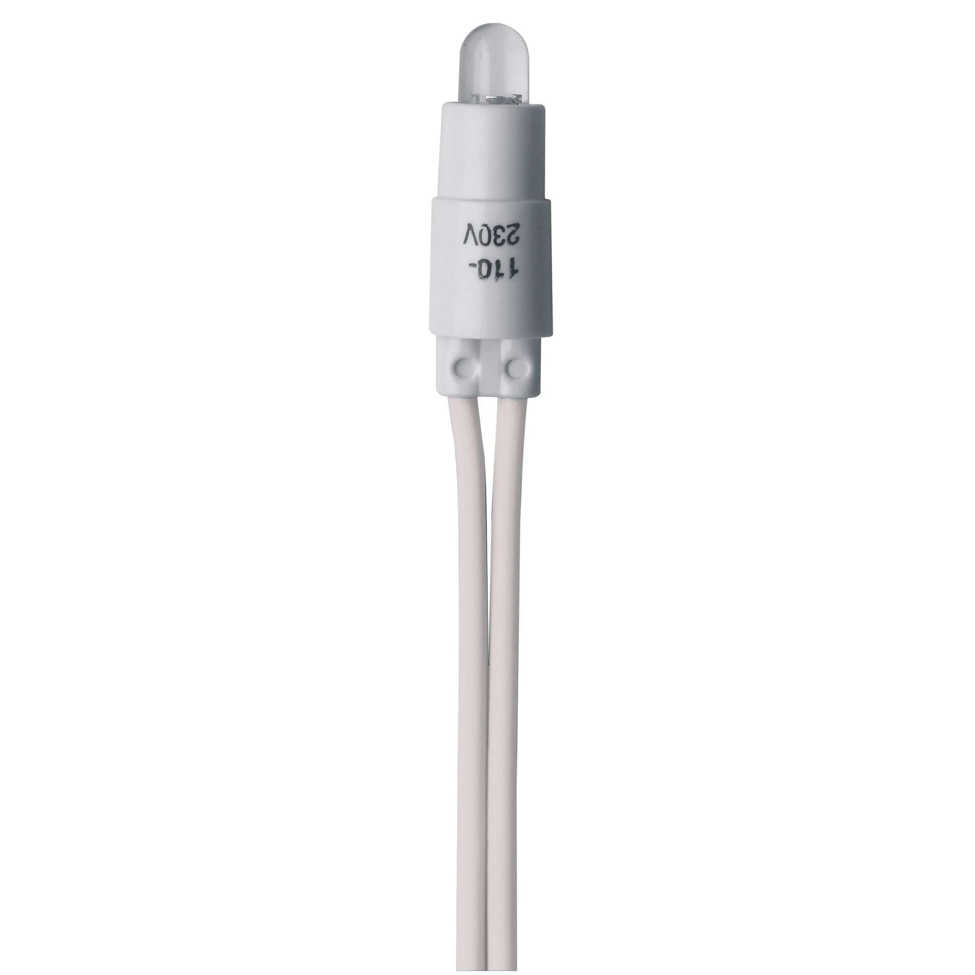 GEWISS GW10882 LED Kolbenlampe mit Anschlussleitung 10cm 230V AC Weiss (img_001)