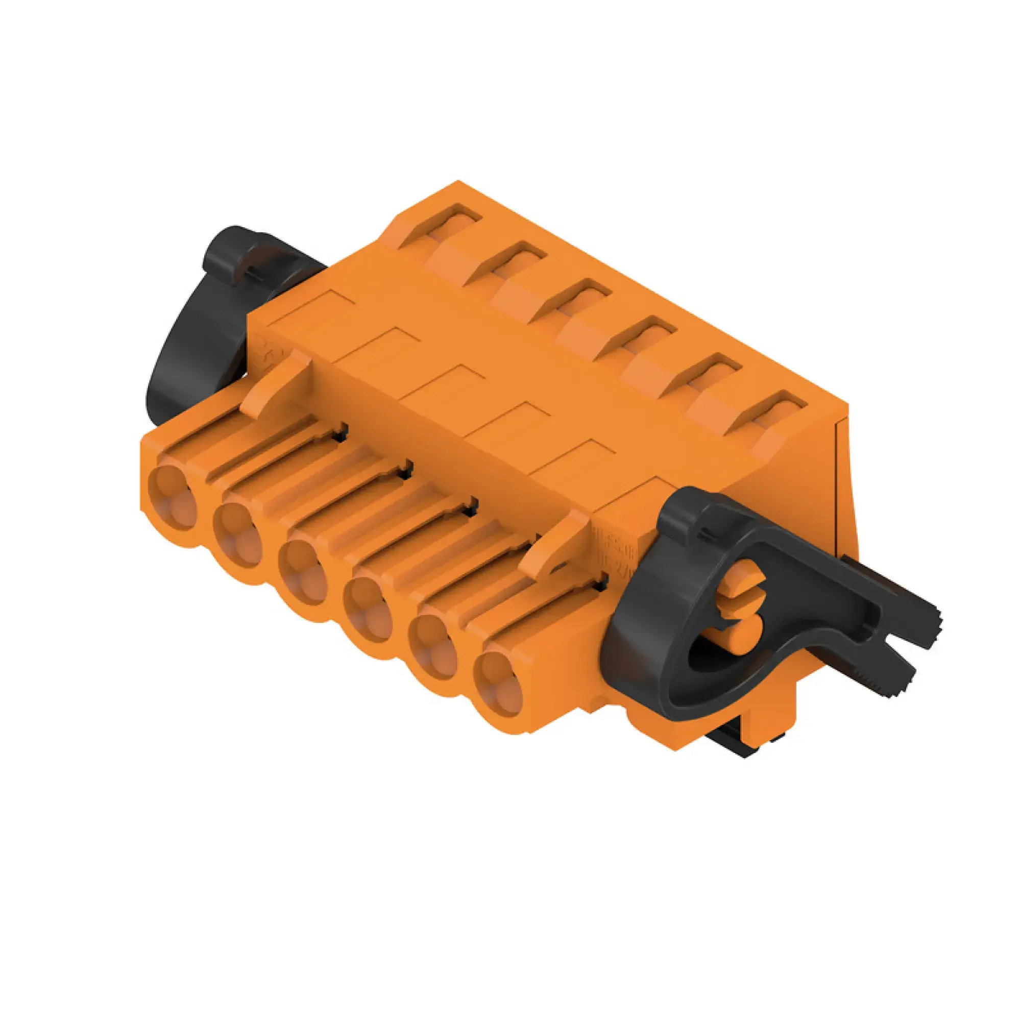 Weidmüller 1983120000 PCB connector (wire connection), 320 V, 24 A, Pitch in mm: 5.08, 3.31 mm², Number of poles: 6, PUSH IN with actuator, Box (img_001)