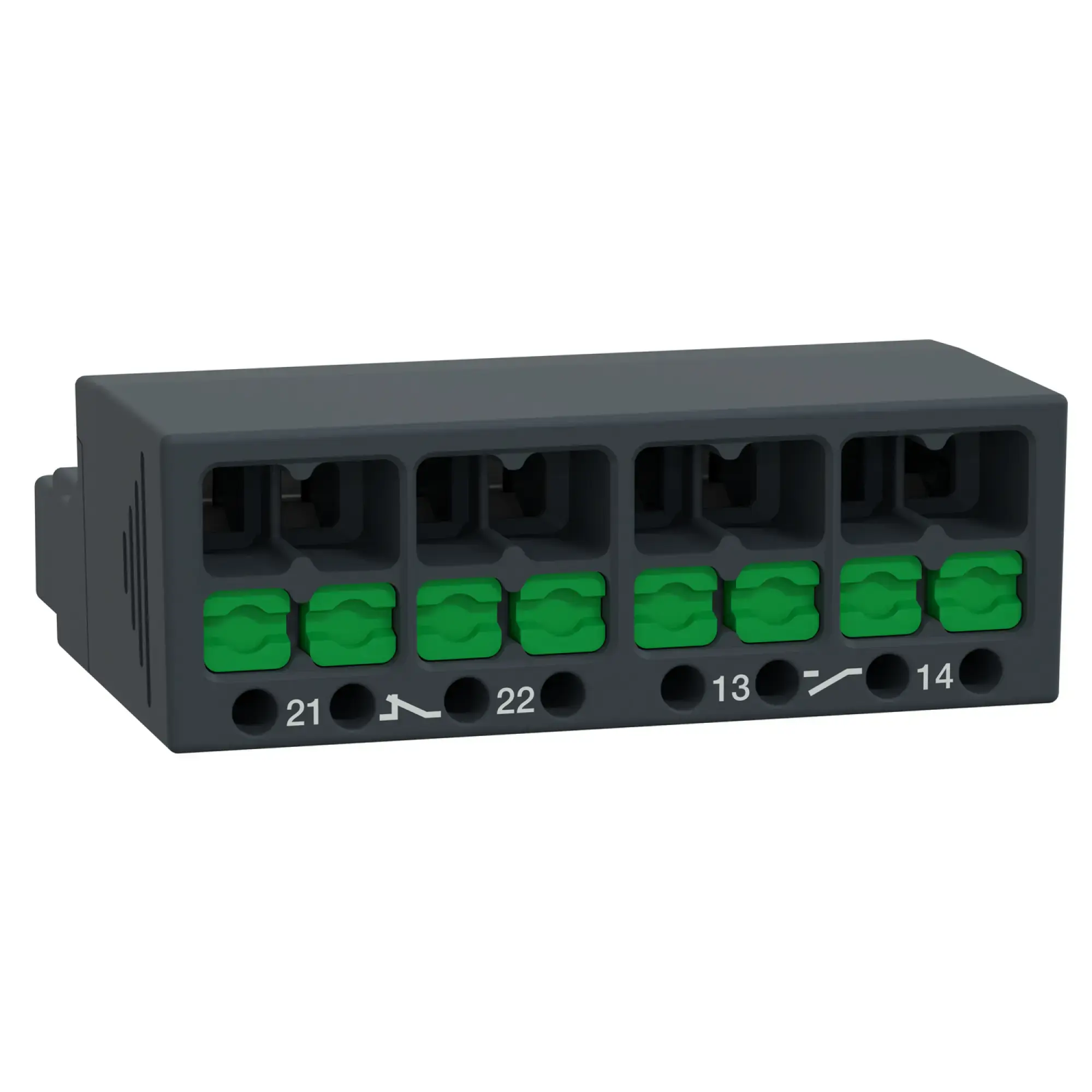Schneider Electric GVAE11A Hilfsschalterblock, 1Ö+1S, Frontmontage, SnapIN Anschlussklemmen (img_001) Schneider Electric GVAE11A Hilfsschalterblock, 1Ö+1S, Frontmontage, SnapIN Anschlussklemmen (img_001)