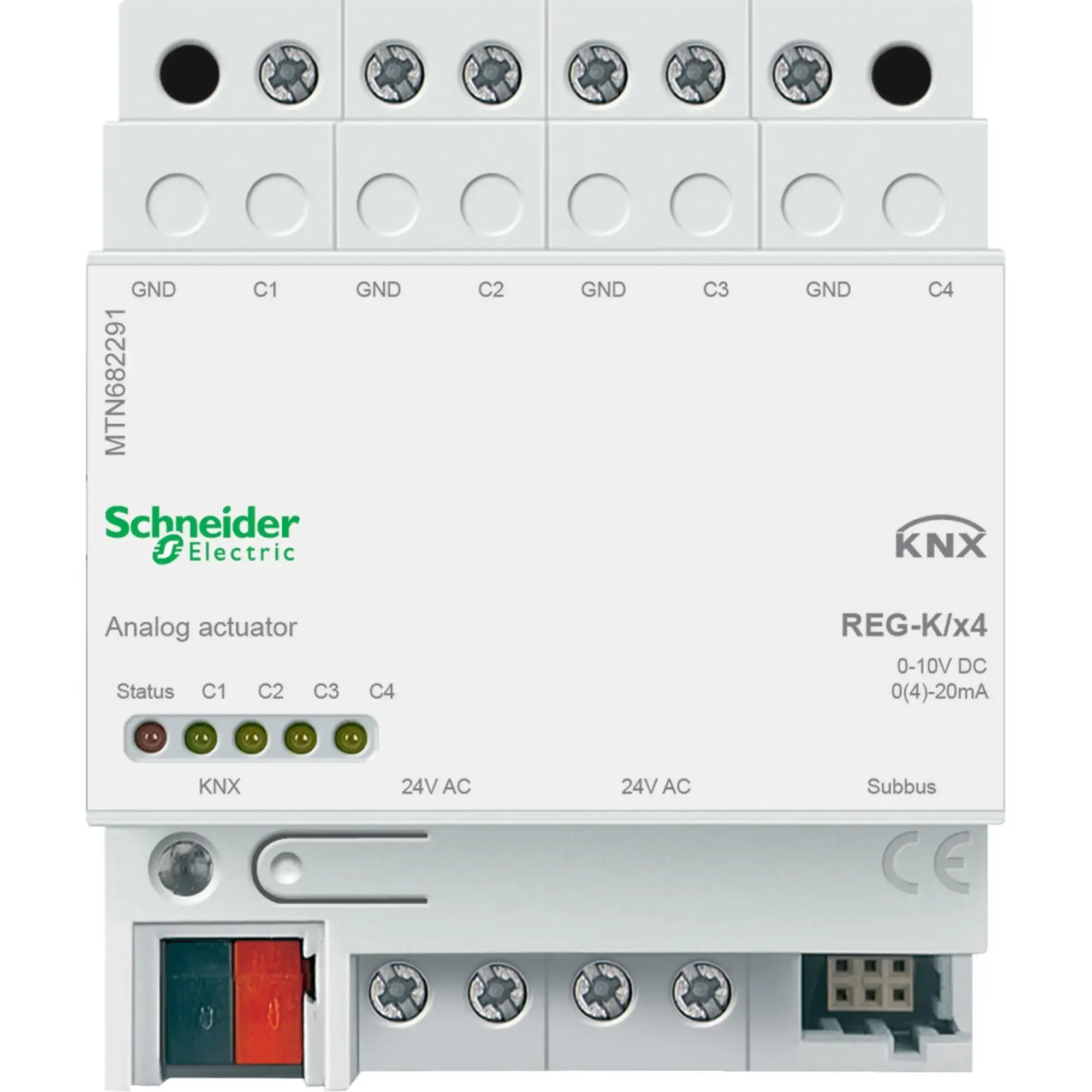 Schneider Electric MTN682291 Analog actuator REG-K/4-fold, light grey (img_002)