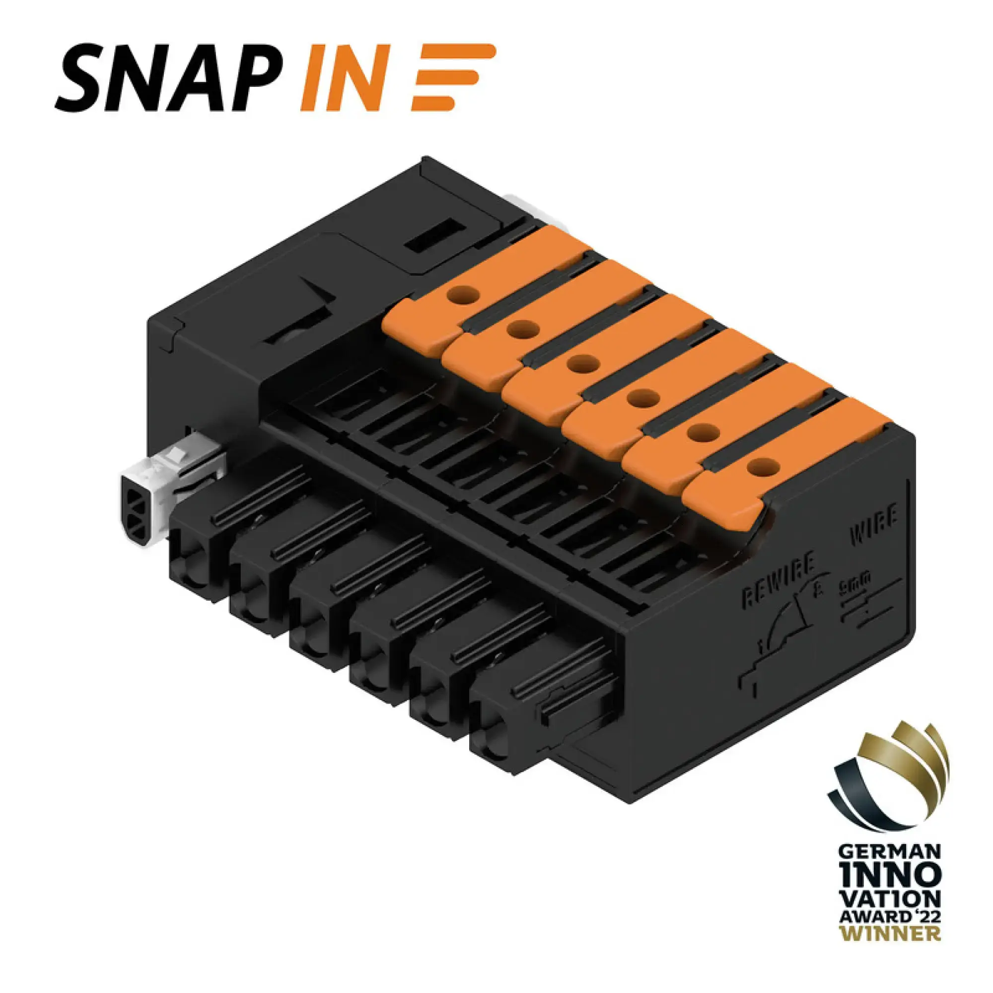 Weidmüller 2741810000 PCB connector (wire connection), 320 V, 26.8 A, Pitch in mm: 5.00, 4 mm², Number of poles: 6, SNAP IN, Box (img_001) Weidmüller 2741810000 PCB connector (wire connection), 320 V, 26.8 A, Pitch in mm: 5.00, 4 mm², Number of poles: 6, SNAP IN, Box (img_001)