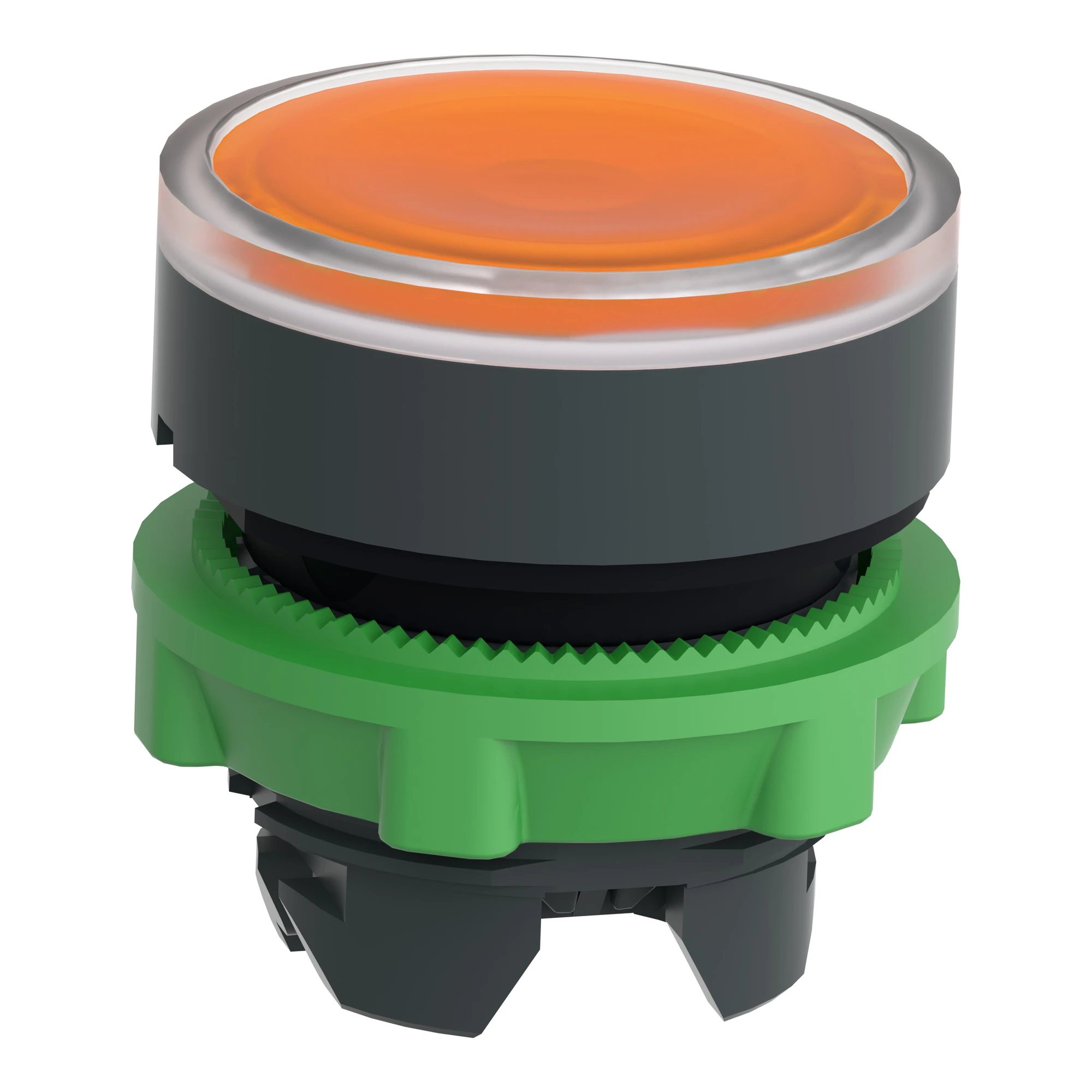 Schneider Electric ZB5AA58 Illuminated Push Button, Front Element, Harmony XB5, Plastic, 22mm, Orange, for Universal LED, for Insert Label (img_005) Schneider Electric ZB5AA58 Illuminated Push Button, Front Element, Harmony XB5, Plastic, 22mm, Orange, for Universal LED, for Insert Label (img_005)