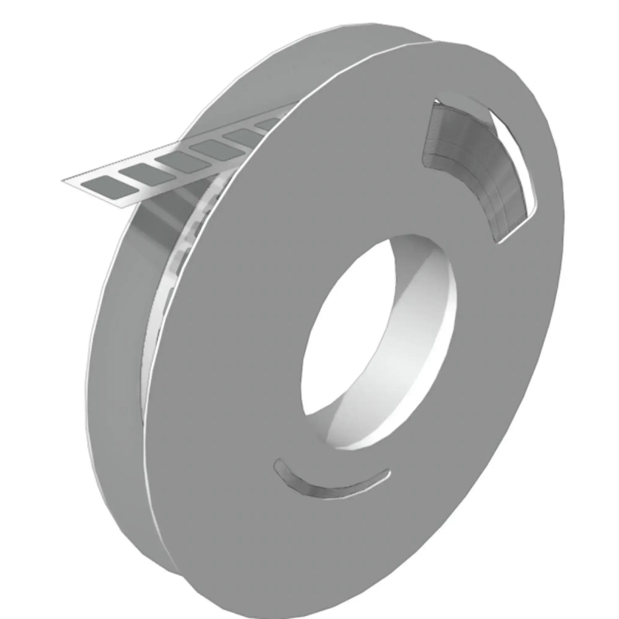 Weidmüller 2836000000 Device marking, Width: 15 mm, Printed characters: without, Polyamide, silver (img_001)
