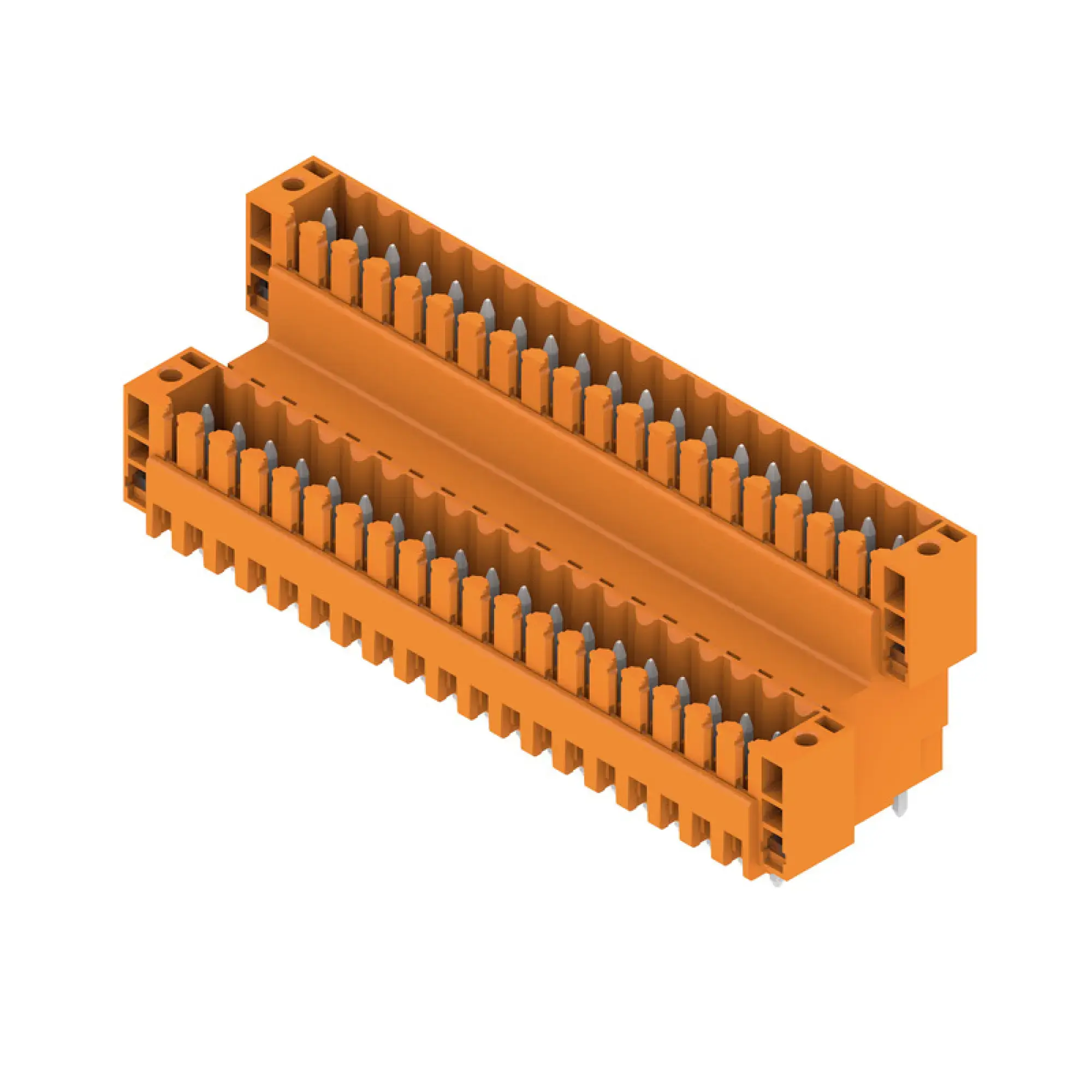 Weidmüller 1891140000 PCB connector (board connection), 160 V, 10.5 A, Pitch in mm: 3.50, Number of poles: 38, THT solder connection, Box (img_001) Weidmüller 1891140000 PCB connector (board connection), 160 V, 10.5 A, Pitch in mm: 3.50, Number of poles: 38, THT solder connection, Box (img_001)