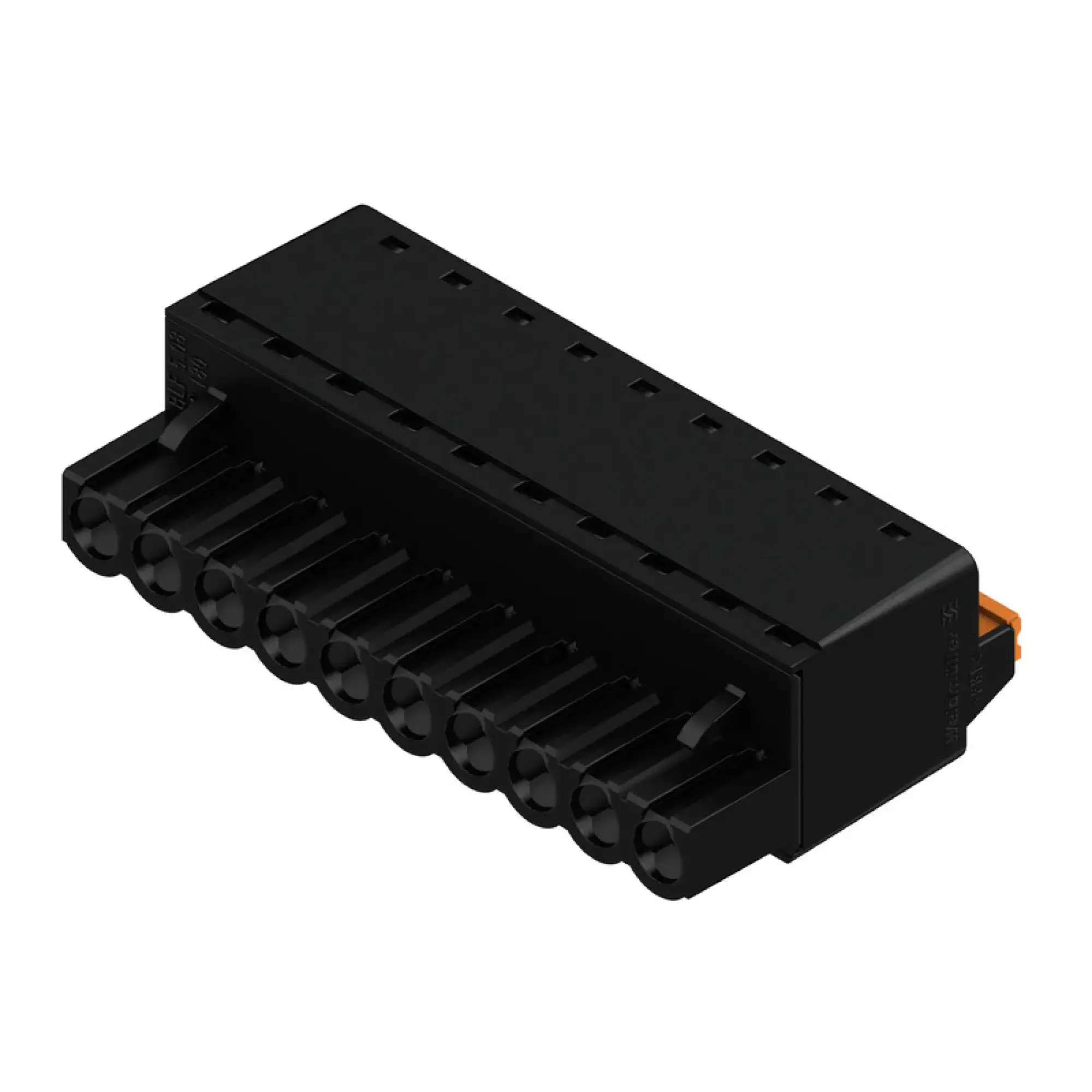 Weidmüller 1013520000 PCB connector (wire connection), 320 V, 24 A, Pitch in mm: 5.08, 3.31 mm², Number of poles: 10, PUSH IN with actuator, Box (img_001)