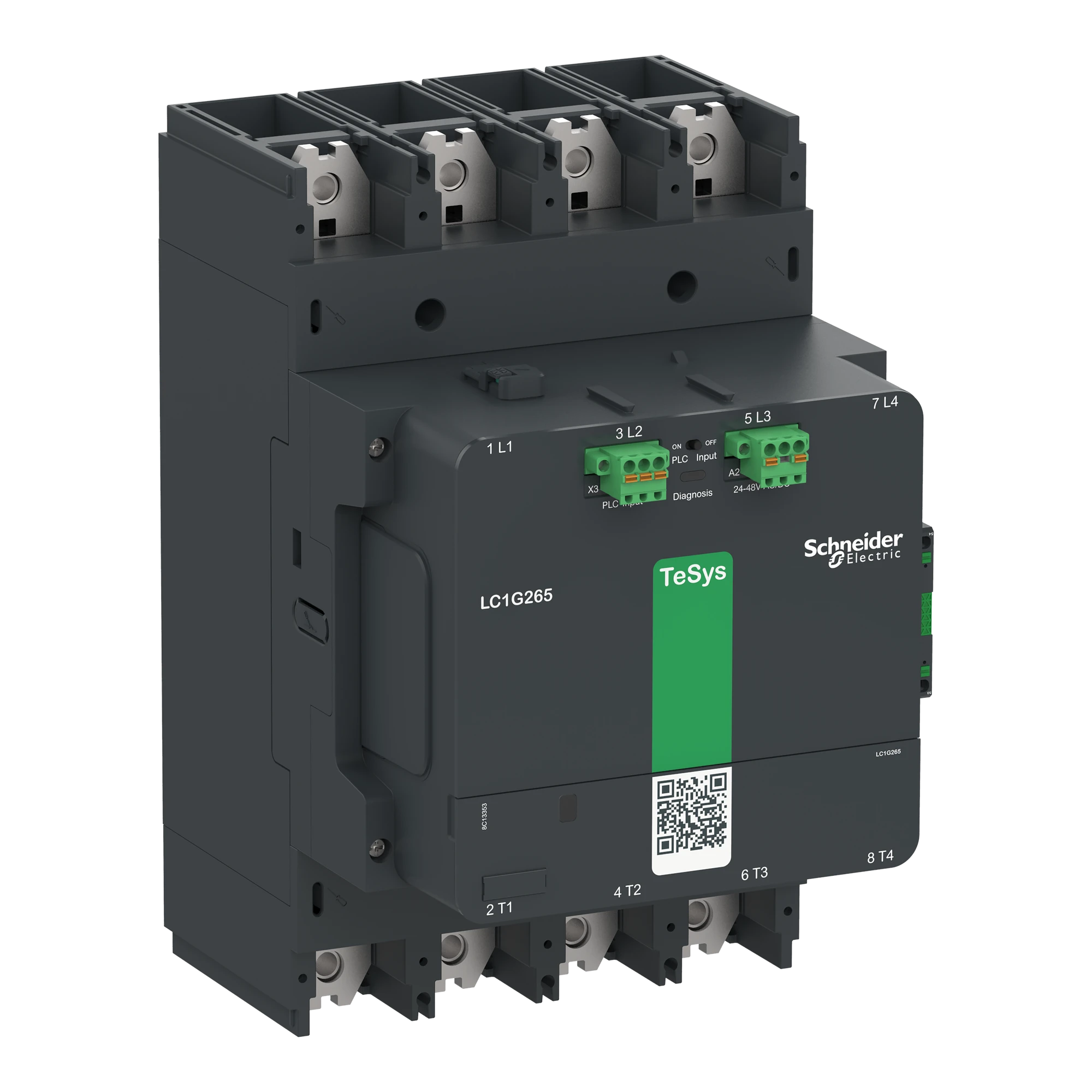 Schneider Electric LC1G3304BEEA Leistungsschütz TeSys control - Giga, 4-polig, 440A AC1, 24-48V ACDC-A Spule (img_001) Schneider Electric LC1G3304BEEA Leistungsschütz TeSys control - Giga, 4-polig, 440A AC1, 24-48V ACDC-A Spule (img_001)