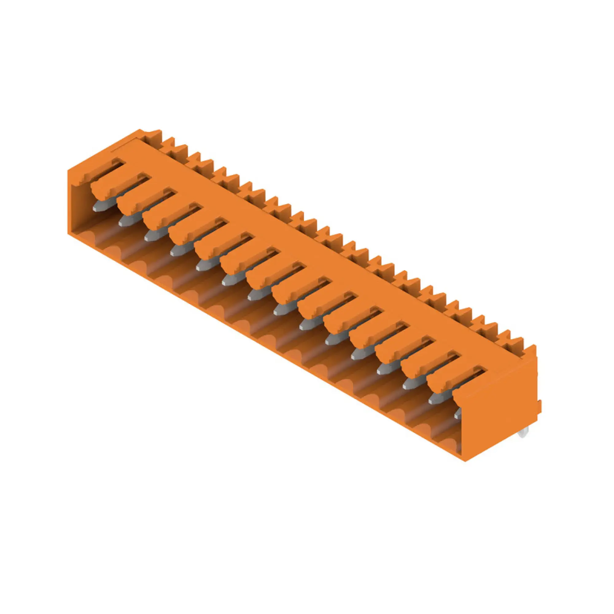 Weidmüller 1605200000 PCB connector (board connection), 160 V, 17 A, Pitch in mm: 3.50, Number of poles: 15, THT solder connection, Box (img_001)