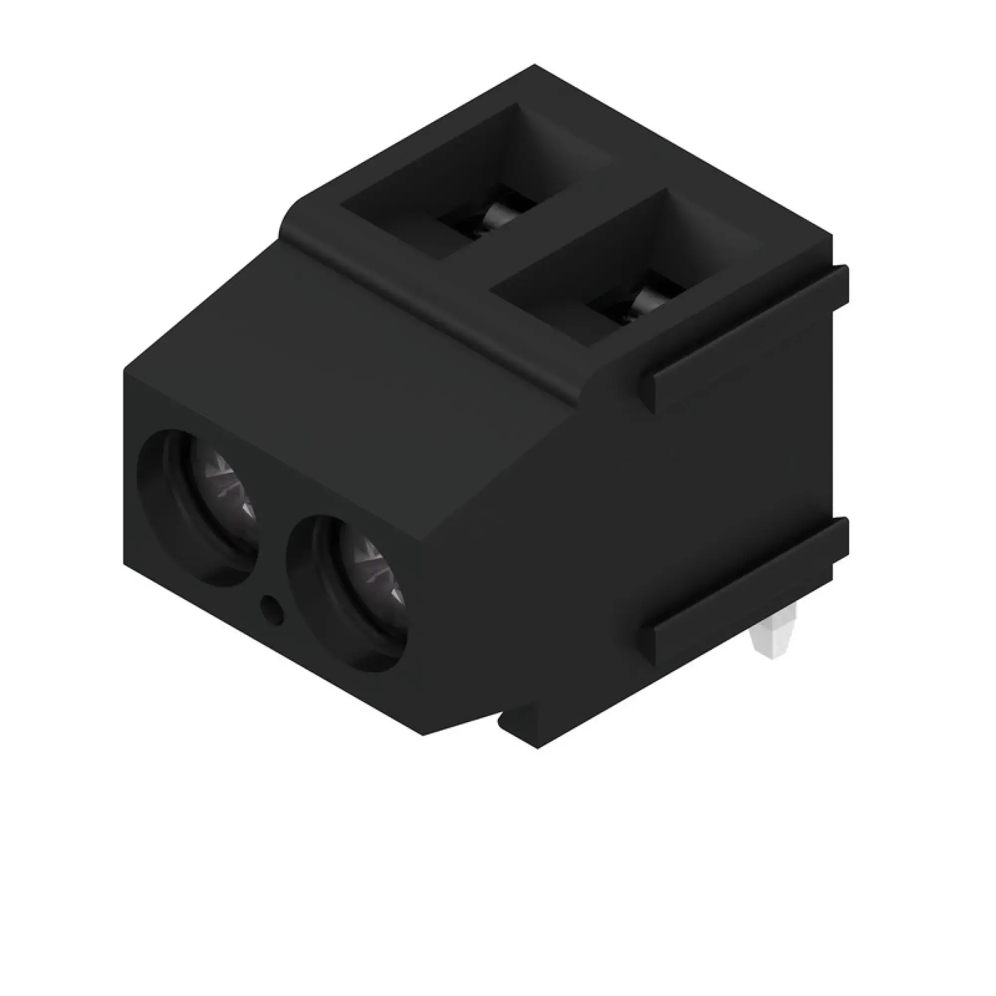 Weidmüller 1715270000 PCB terminal, 320 V, 17.5 A, Pitch in mm: 5.00, 2.5 mm², Number of poles: 2, Clamping yoke connection, THT solder connection, 180°, Box (img_001) Weidmüller 1715270000 PCB terminal, 320 V, 17.5 A, Pitch in mm: 5.00, 2.5 mm², Number of poles: 2, Clamping yoke connection, THT solder connection, 180°, Box (img_001)