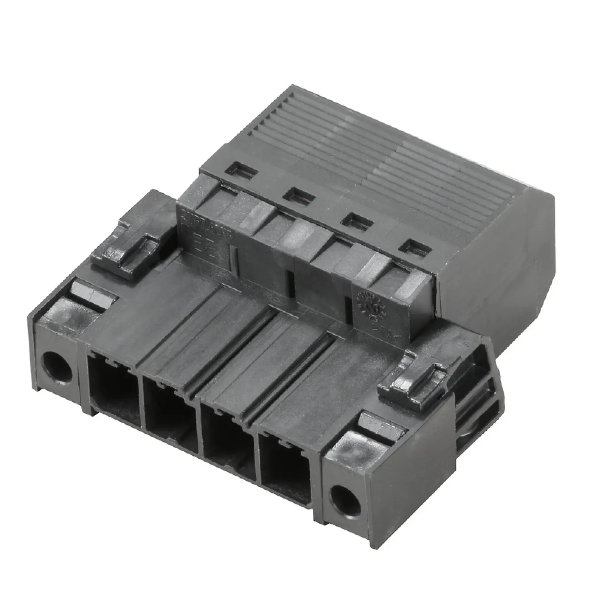 Weidmüller 1060920000 PCB connector (wire connection), 800 V, 57 A, Pitch in mm: 7.62, 10 mm², Number of poles: 4, PUSH IN without actuator, Tension-clamp connection, Box (img_001)