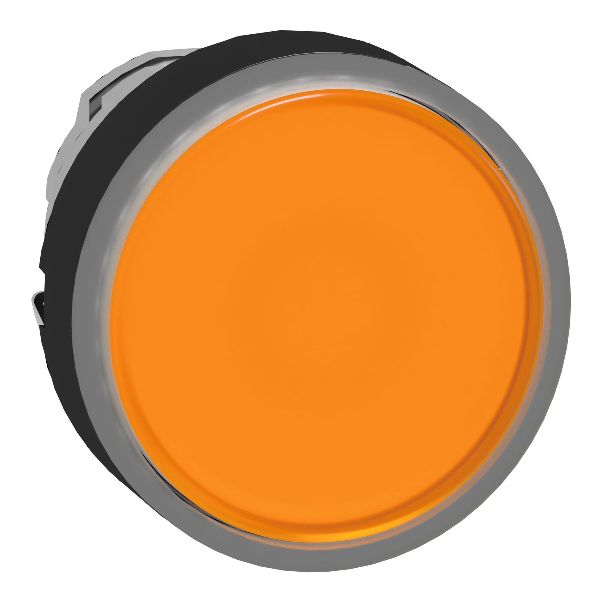 Schneider Electric ZB4BW3537 Illuminated push button, front element, Harmony XB4, metal black, 22mm, orange, unlabeled, momentary, for universal LED (img_001) Schneider Electric ZB4BW3537 Illuminated push button, front element, Harmony XB4, metal black, 22mm, orange, unlabeled, momentary, for universal LED (img_001)