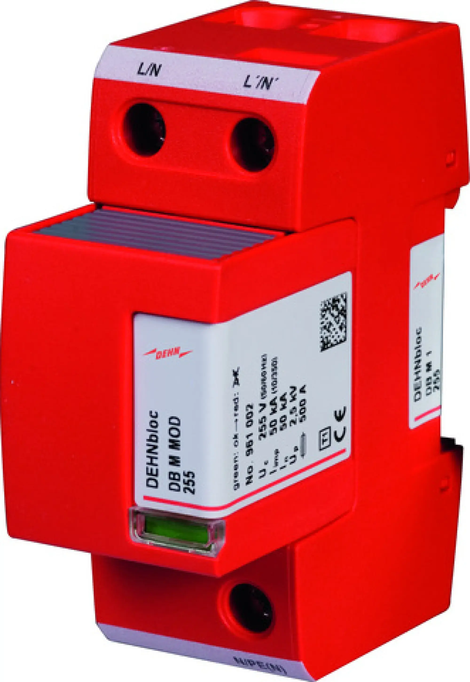 Dehn 961120 Coordin. lightn. current arrest. Type 1 DEHNbloc M high follow curr. ext. cap. (img_003)