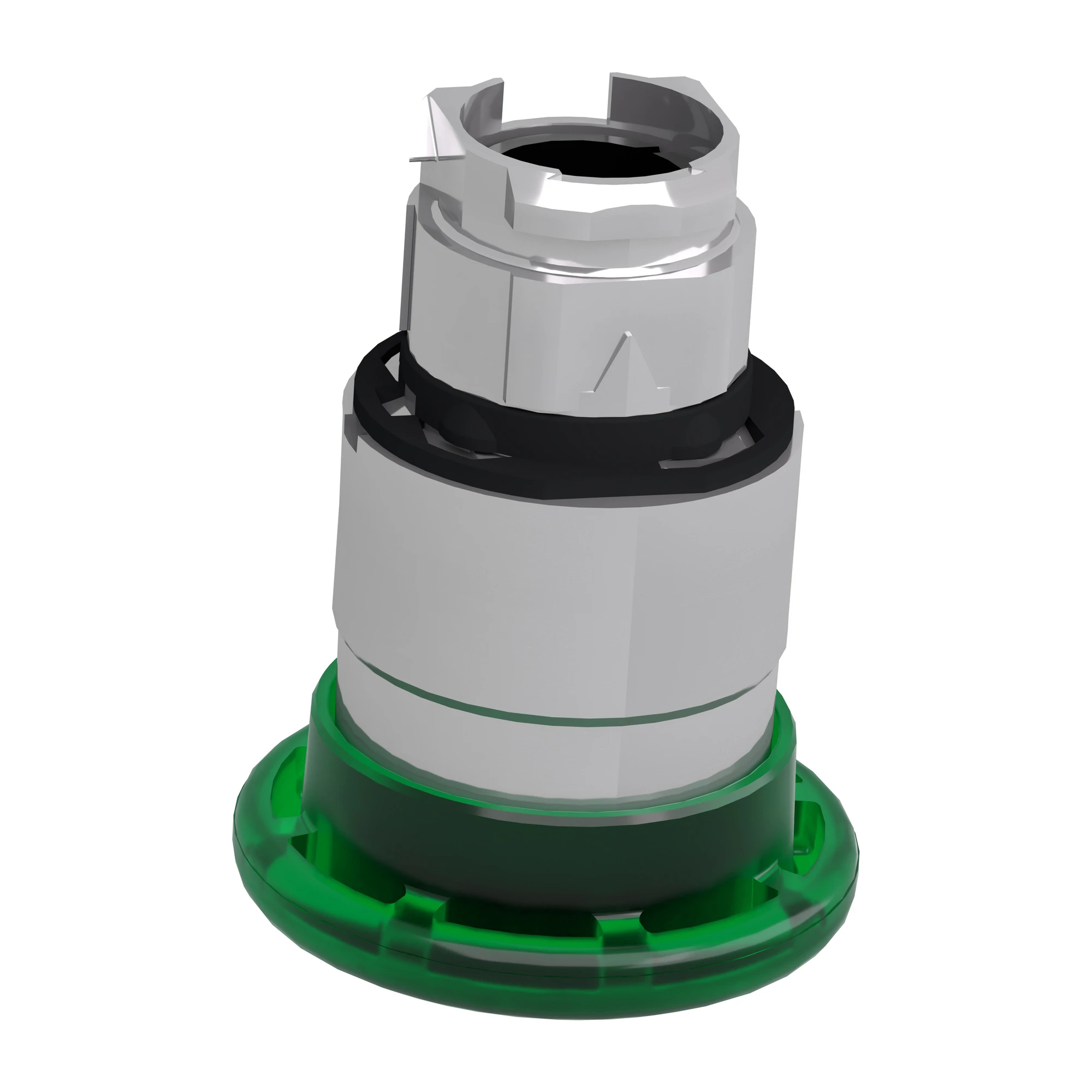 Schneider Electric ZB4BW633 Mushroom push button, front element, Harmony XB4, metal, 22mm, illuminated, green, pull release, for universal LED (img_007)