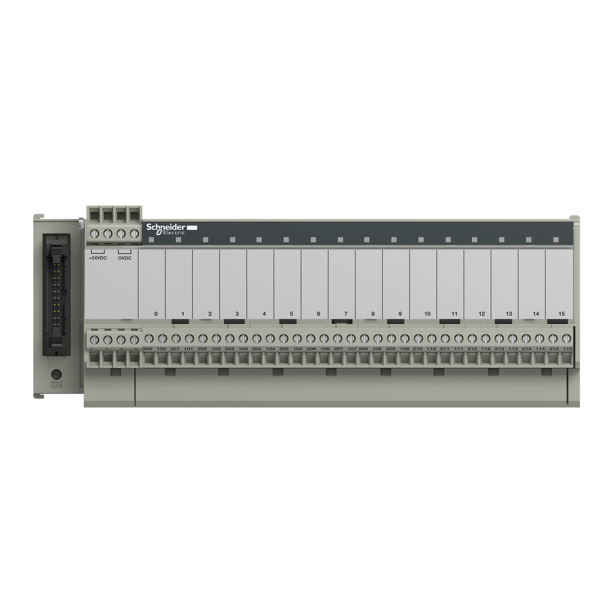 Schneider Electric ABE7R16S210 Terminal block, w. permanently soldered relay ABE7, 16 channels, relay 10mm (img_004) Schneider Electric ABE7R16S210 Terminal block, w. permanently soldered relay ABE7, 16 channels, relay 10mm (img_004)