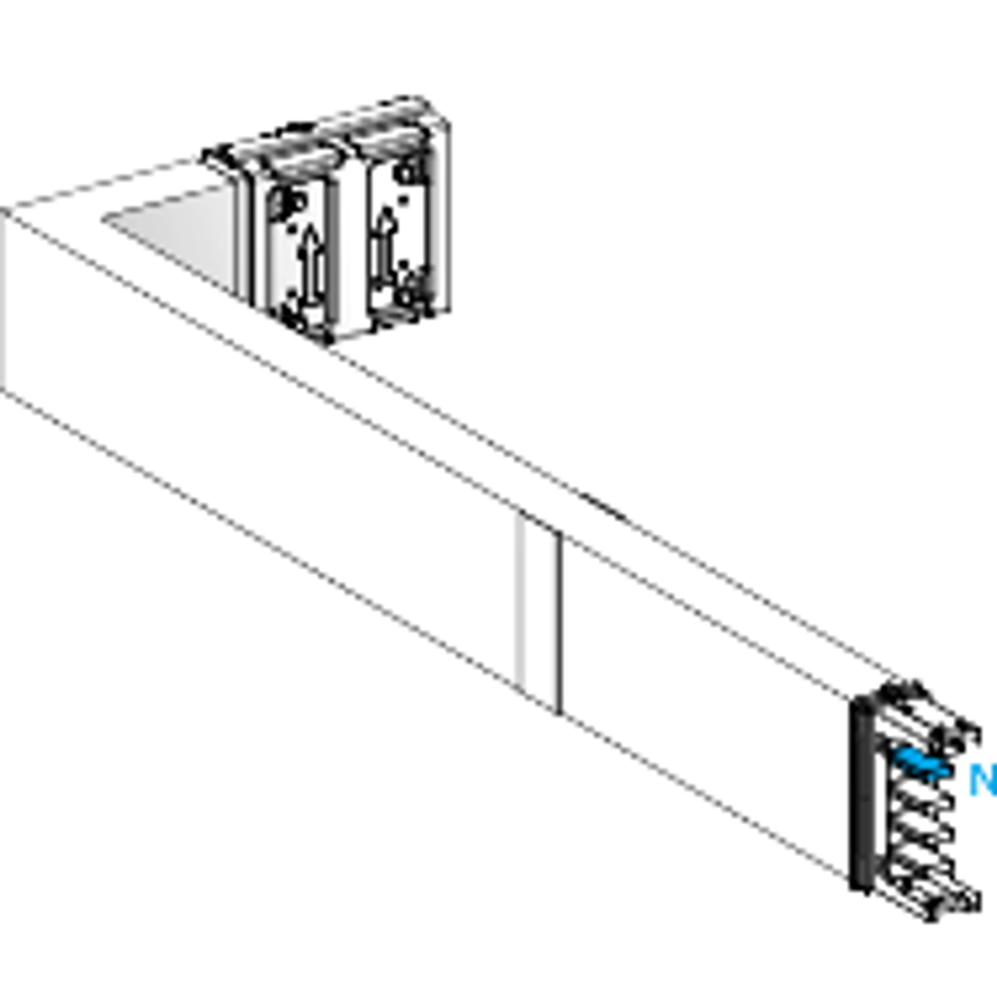 Schneider Electric KSA250DLL41F KSA Angled Element, 250A, upright, Selectable Length, Fire Barrier (img_001) Schneider Electric KSA250DLL41F KSA Angled Element, 250A, upright, Selectable Length, Fire Barrier (img_001)