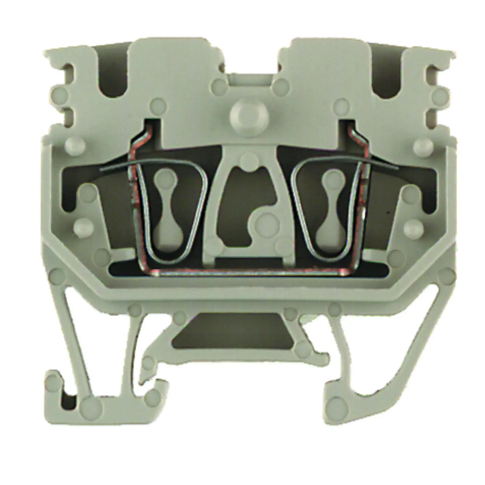 Weidmüller 1712750000 Feed-through terminal block, Tension-clamp connection, dark beige, 2.5 mm², 24 A, 800 V, Number of connections: 2 (img_001) Weidmüller 1712750000 Feed-through terminal block, Tension-clamp connection, dark beige, 2.5 mm², 24 A, 800 V, Number of connections: 2 (img_001)