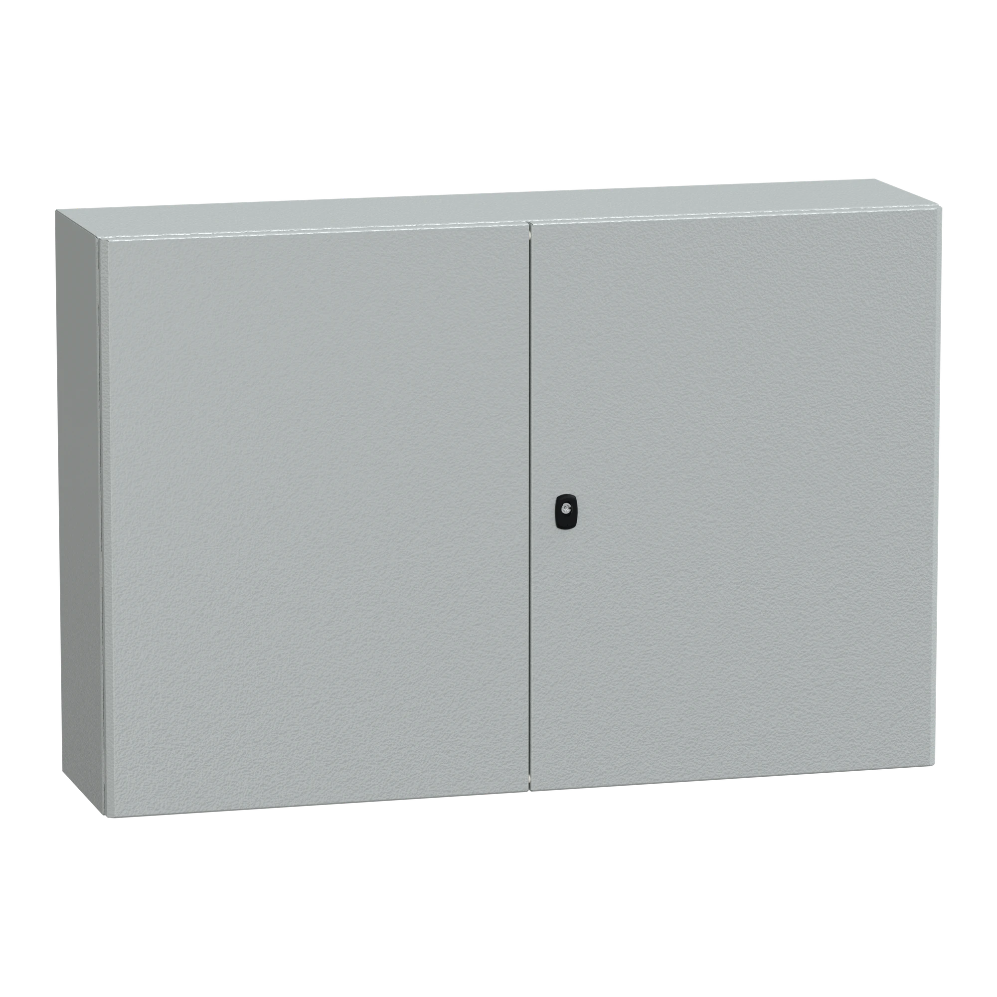 Schneider Electric NSYS3D81230DP Spacial S3D solid door with mounting plate H800xB1200xT300.IP55 IK10 RAL7035. (img_001)