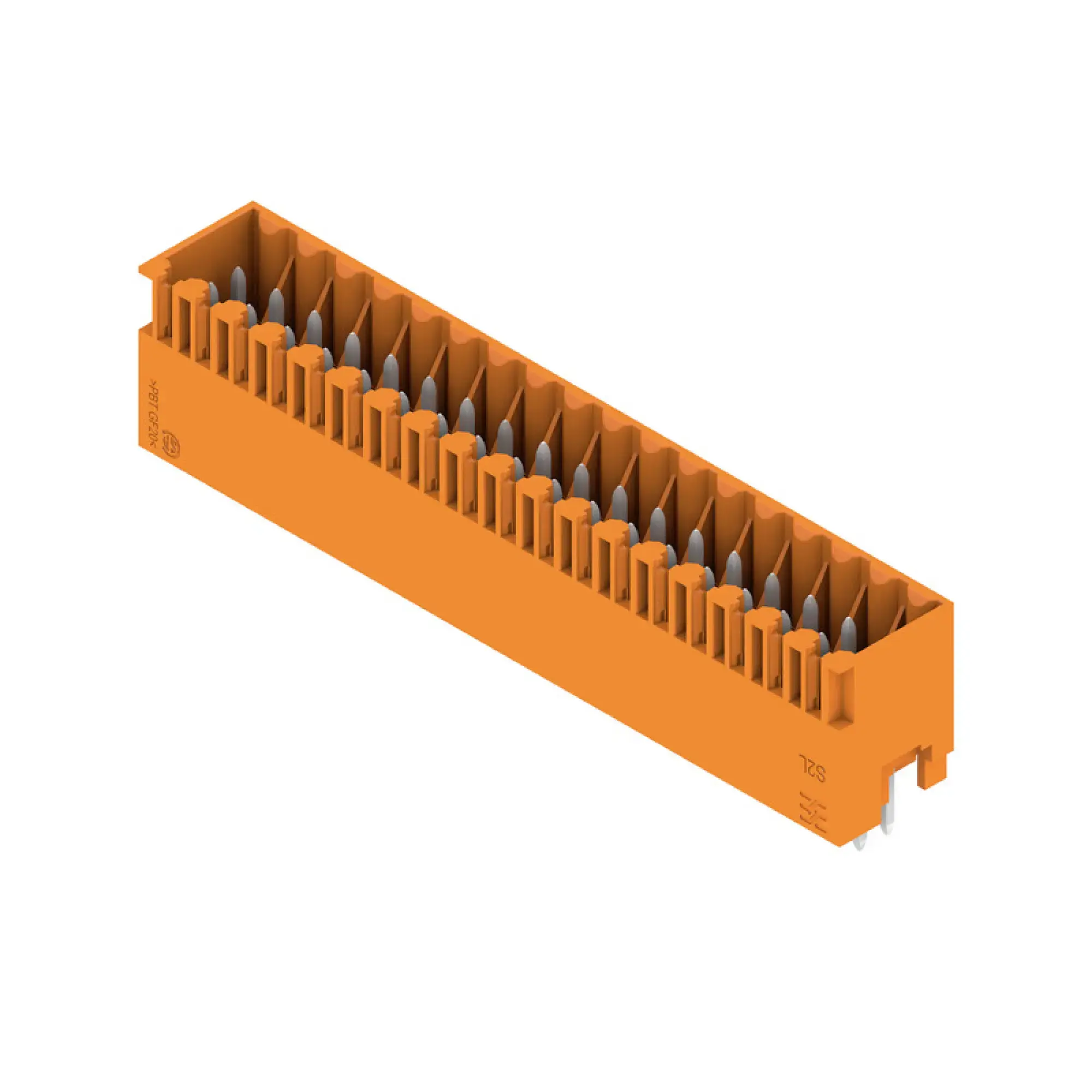 Weidmüller 1728940000 PCB connector (board connection), 125 V, 10 A, Pitch in mm: 3.50, Number of poles: 36, THT solder connection, Box (img_001)