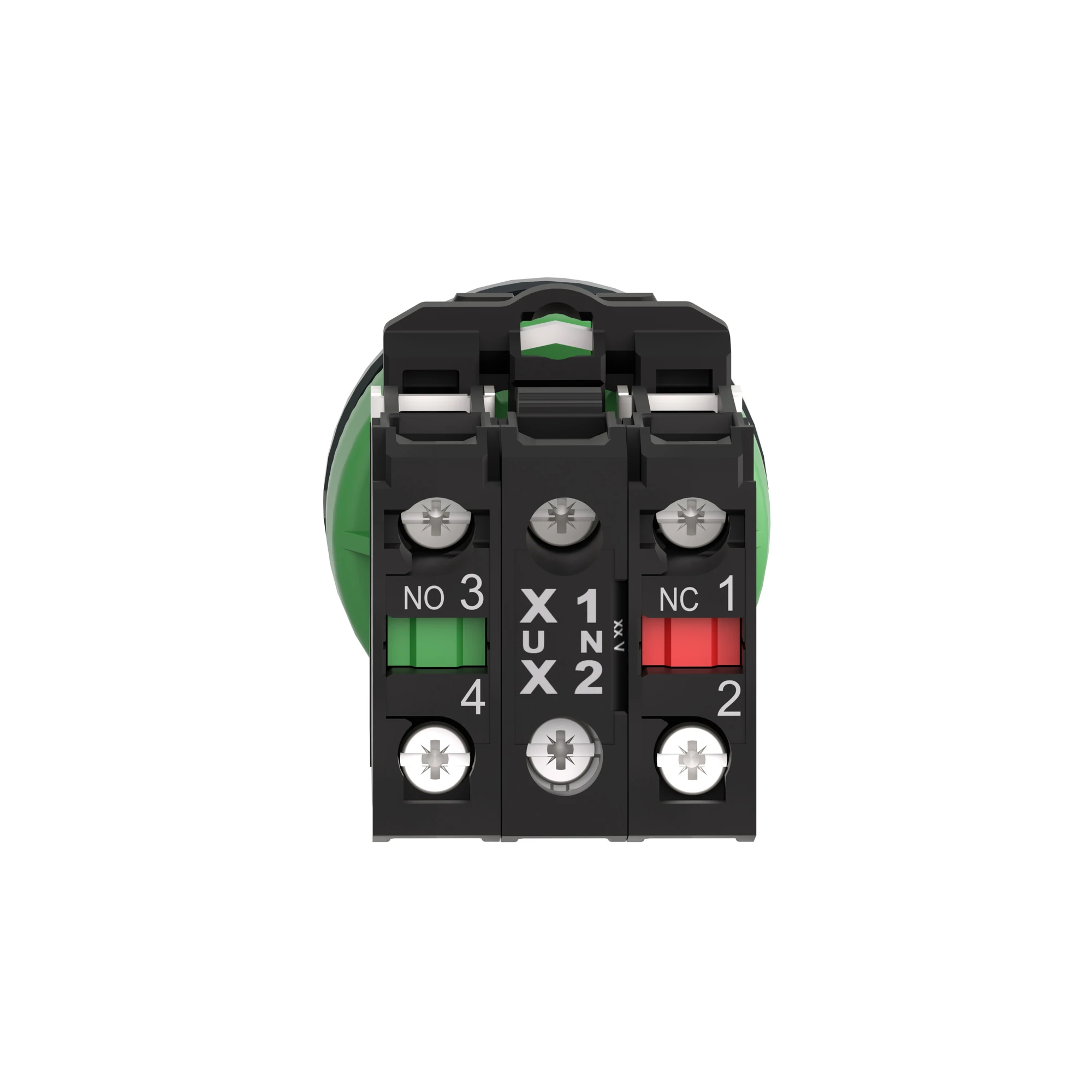 Schneider Electric XB5FK124B5C0 Illuminated Selector Switch, Harmony XB5F, Plastic, Light Grey, Red, 30mm, Universal LED, 2 Positions, 1NC + 1NO, 24V ACDC (img_001) Schneider Electric XB5FK124B5C0 Illuminated Selector Switch, Harmony XB5F, Plastic, Light Grey, Red, 30mm, Universal LED, 2 Positions, 1NC + 1NO, 24V ACDC (img_001)
