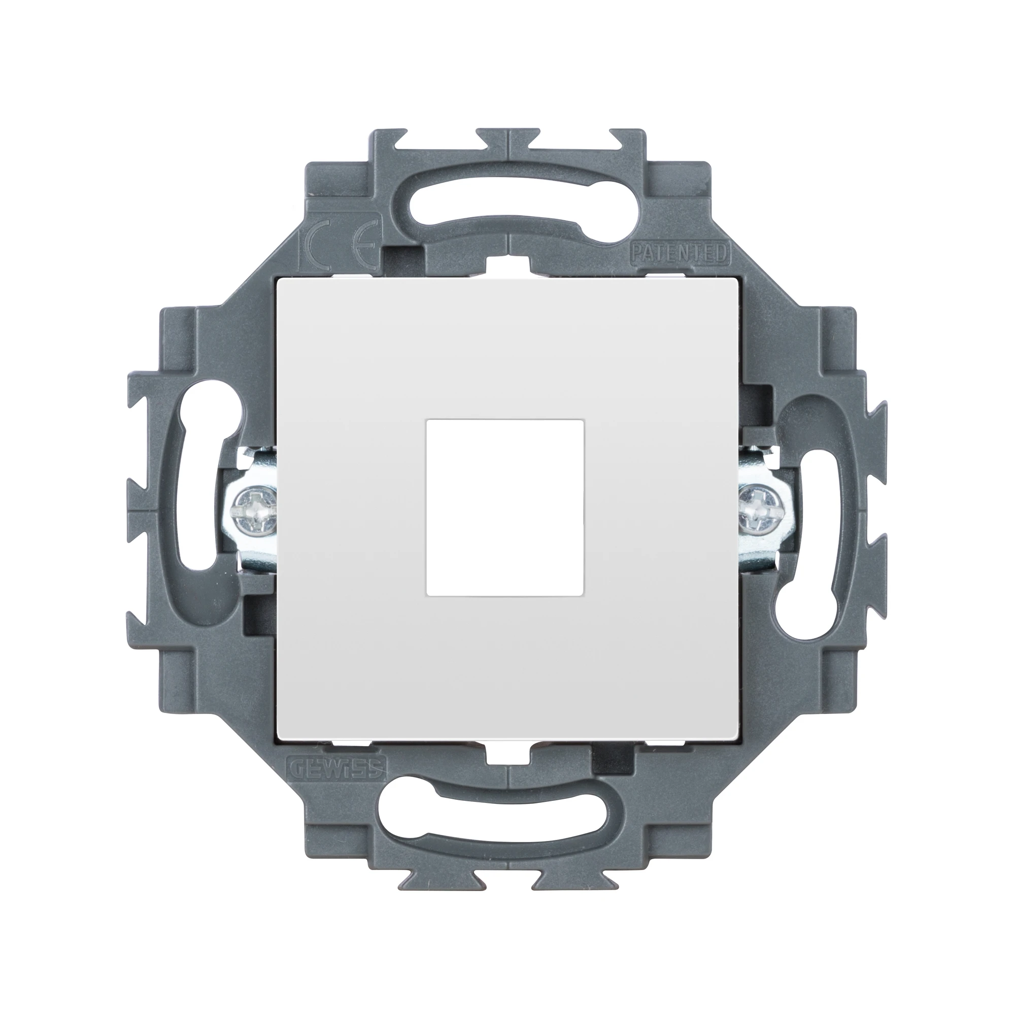 GEWISS GW35280W ADAPTER FOR HOUSING DATA SOCKET - AMP/KEYSTON JACK - 2 MODULE - WHITE - DAHLIA (img_001) GEWISS GW35280W ADAPTER FOR HOUSING DATA SOCKET - AMP/KEYSTON JACK - 2 MODULE - WHITE - DAHLIA (img_001)