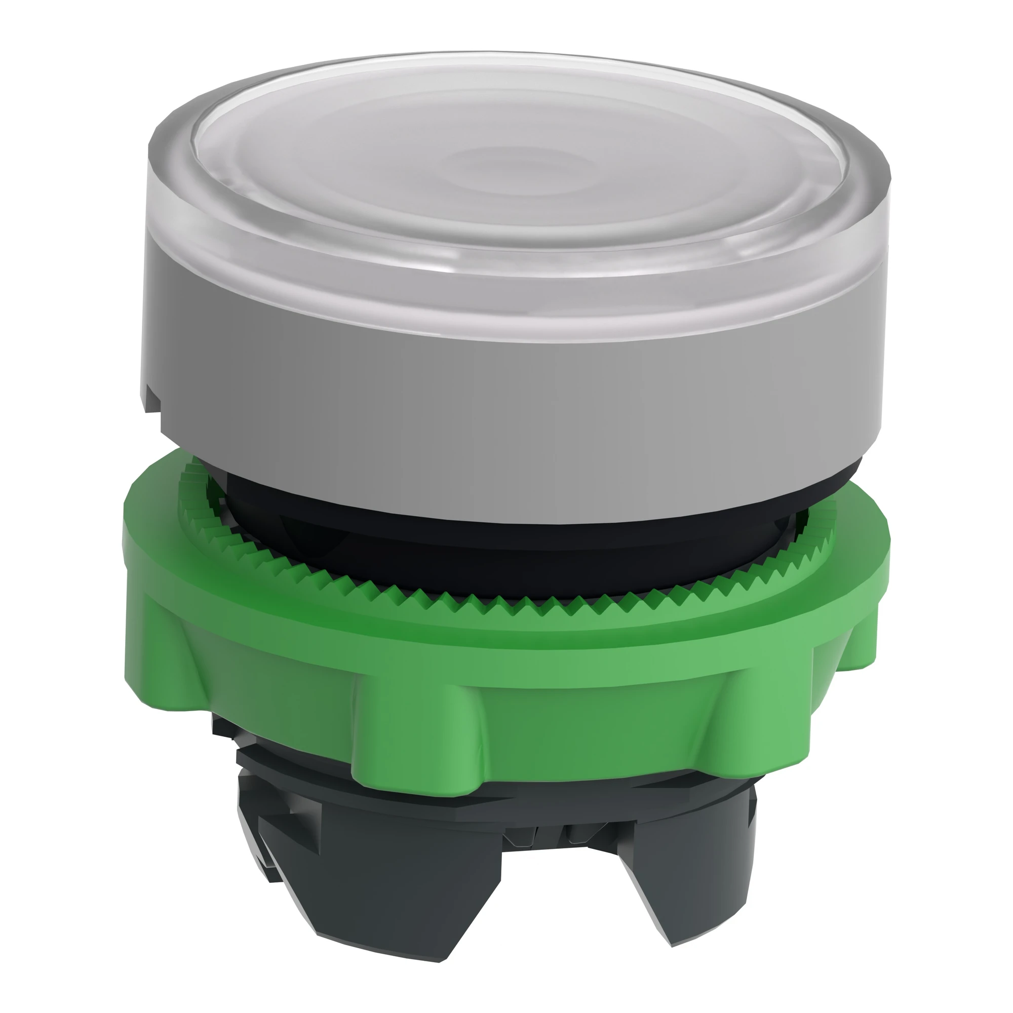 Schneider Electric ZB5AA18C0 Illuminated Pushbutton, Front Element, Harmony XB5, Plastic, 22mm, Light Grey, White, for Universal LED, for Insert Label (img_008) Schneider Electric ZB5AA18C0 Illuminated Pushbutton, Front Element, Harmony XB5, Plastic, 22mm, Light Grey, White, for Universal LED, for Insert Label (img_008)