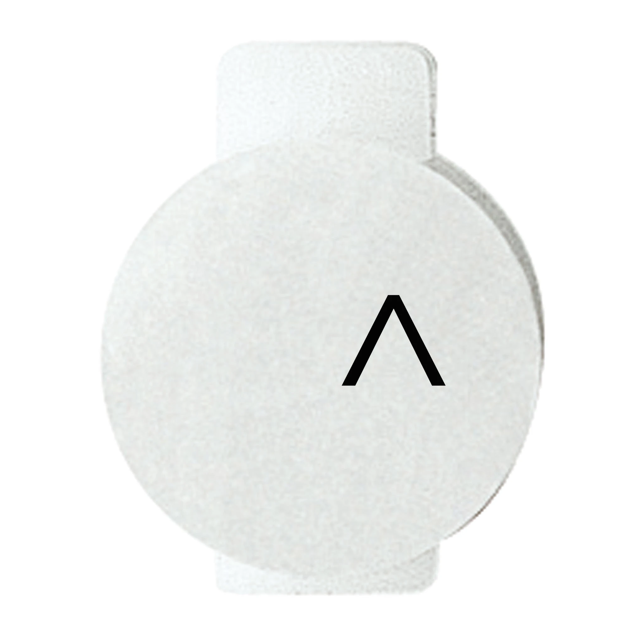 GEWISS GW20596 LENS WITH ILLUMINATED SYMBOL FOR COMMAND DEVICES - UP VERTICAL ARROW - SYSTEM WHITE (img_001)