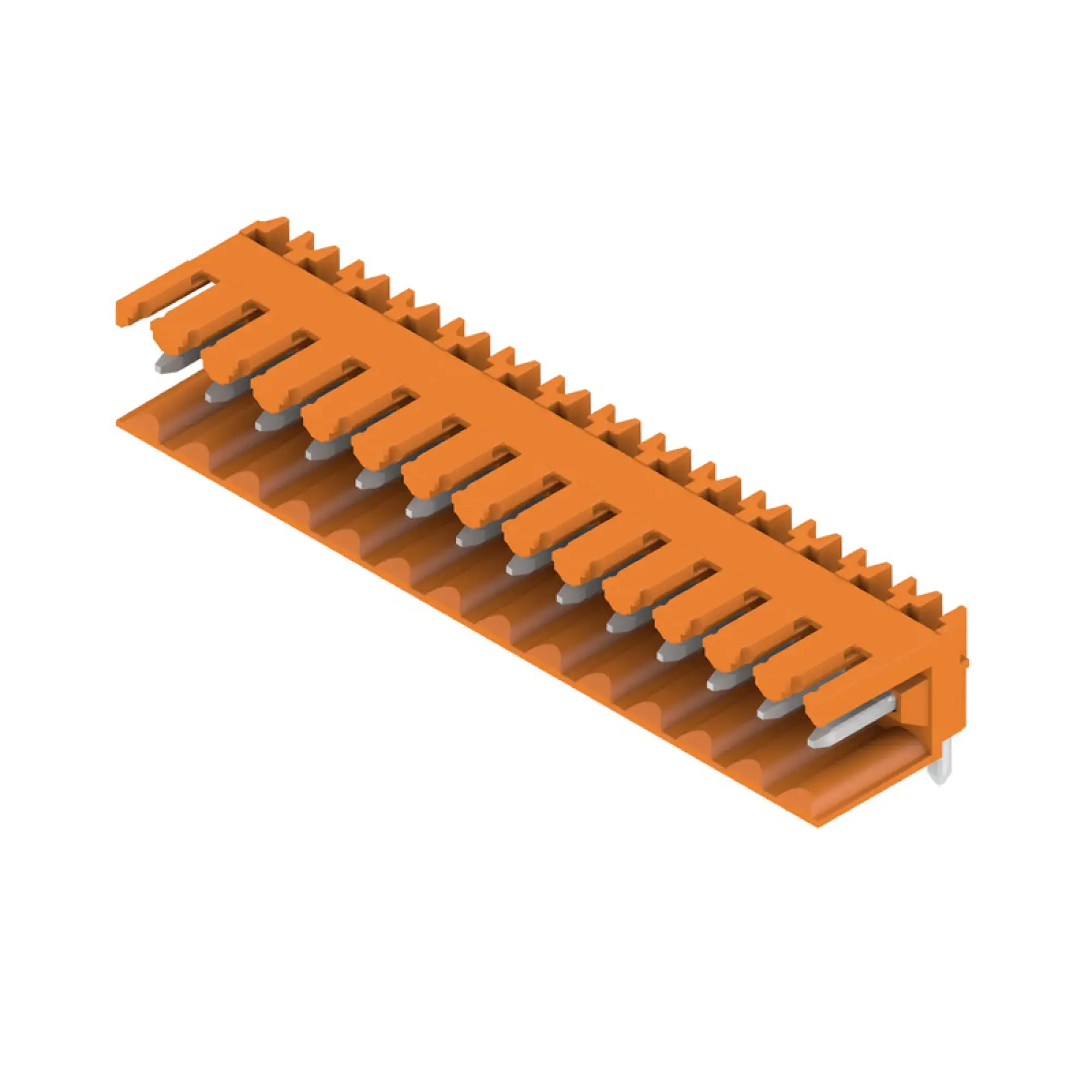 Weidmüller 1597330000 PCB connector (board connection), 160 V, 17 A, Pitch in mm: 3.50, Number of poles: 14, THT solder connection, Box (img_001) Weidmüller 1597330000 PCB connector (board connection), 160 V, 17 A, Pitch in mm: 3.50, Number of poles: 14, THT solder connection, Box (img_001)