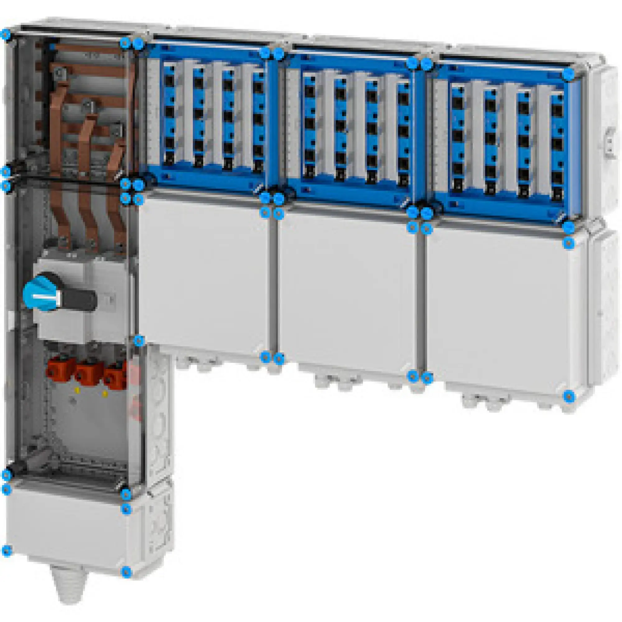 Hensel 65000133 Ladeverteiler für bis zu 12 Ladepunkte à 22kW Mi EV 22kW 12000 (img_002) Hensel 65000133 Ladeverteiler für bis zu 12 Ladepunkte à 22kW Mi EV 22kW 12000 (img_002)