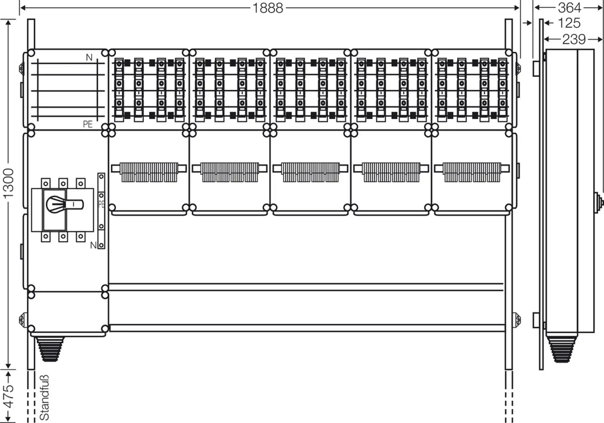 Hensel 65000135 Ladeverteiler für bis zu 20 Ladepunkte à 22kW Mi EV 22kW 20000 (img_003)