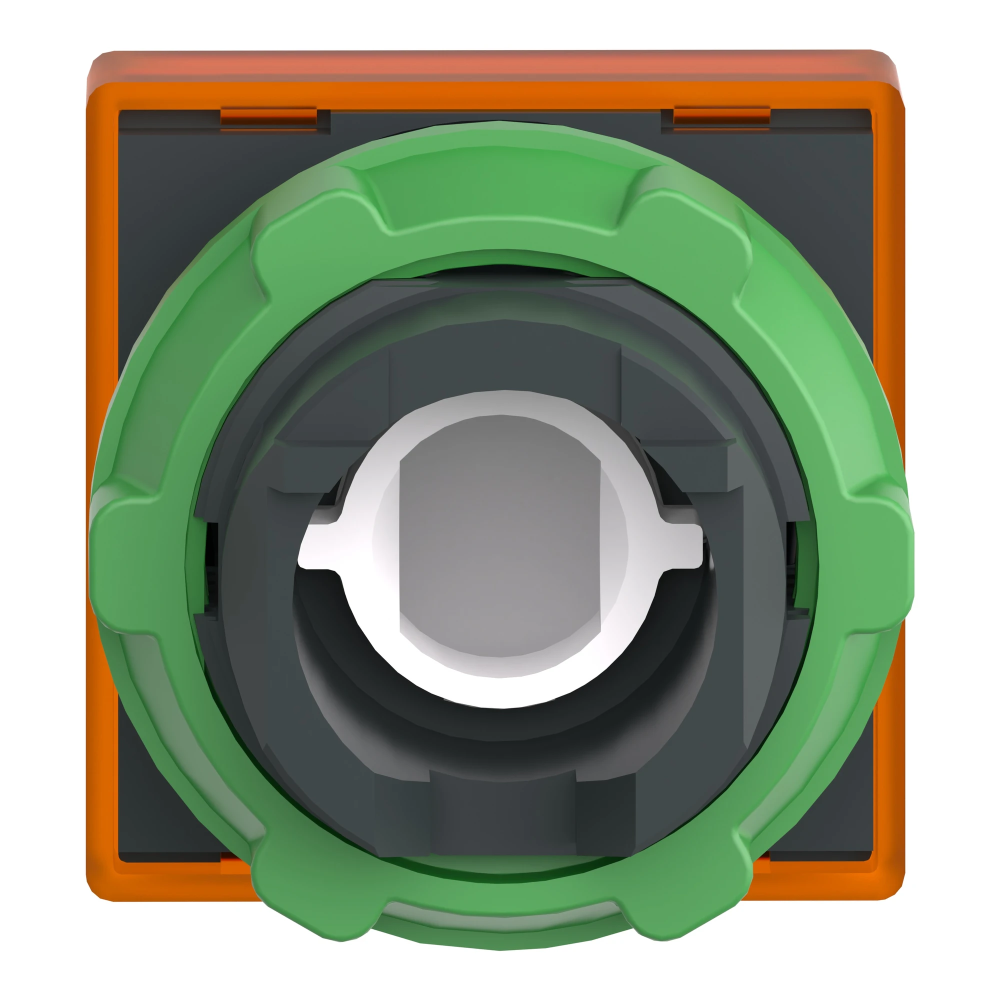 Schneider Electric ZB5CV053 Illuminated indicator, front element, Harmony XB5, plastic, 22mm, orange, for universal LED, square (img_005) Schneider Electric ZB5CV053 Illuminated indicator, front element, Harmony XB5, plastic, 22mm, orange, for universal LED, square (img_005)