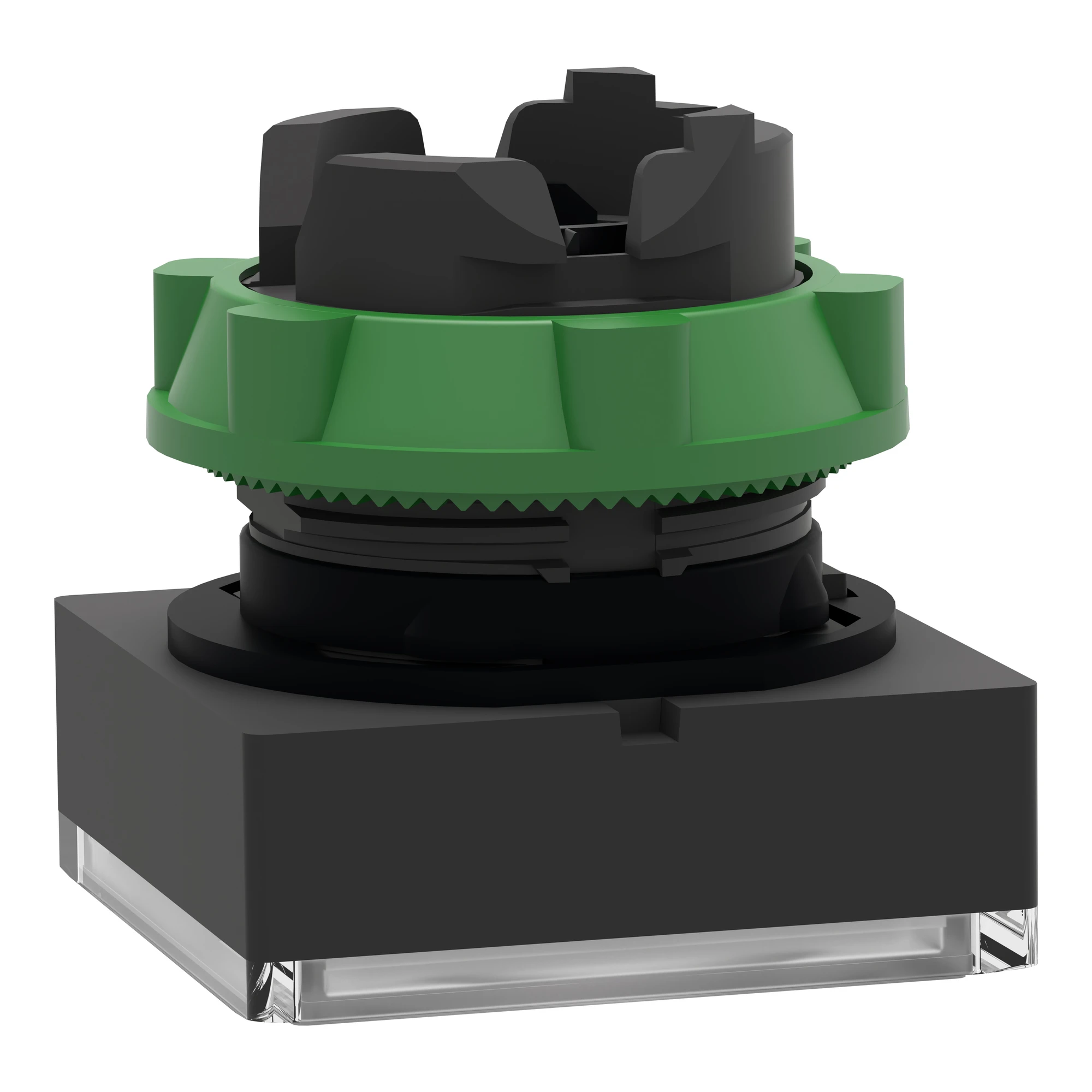 Schneider Electric ZB5CH313 Illuminated pushbutton, front element, Harmony XB5, plastic, 22mm, white, for universal LED, square, latching (img_007) Schneider Electric ZB5CH313 Illuminated pushbutton, front element, Harmony XB5, plastic, 22mm, white, for universal LED, square, latching (img_007)