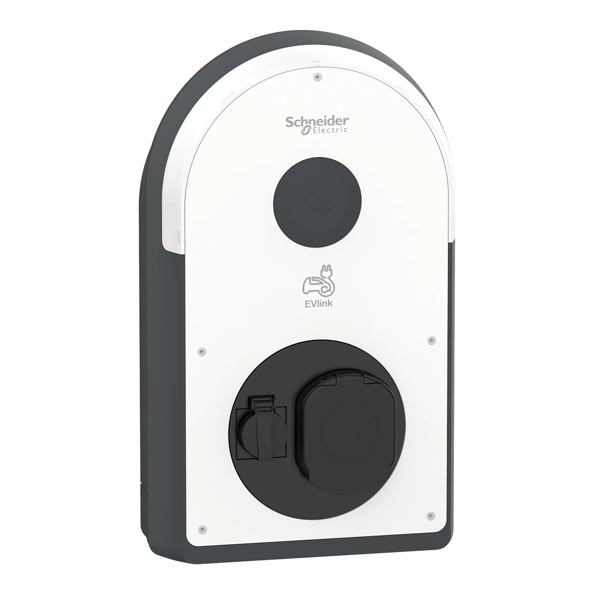 Schneider Electric EVB3S22N40FM Pro AC wallbox, 22kW, T2S & TF socket, MID, 6mA, IP54, IK10, NFC/RFID reader (img_001) Schneider Electric EVB3S22N40FM Pro AC wallbox, 22kW, T2S & TF socket, MID, 6mA, IP54, IK10, NFC/RFID reader (img_001)