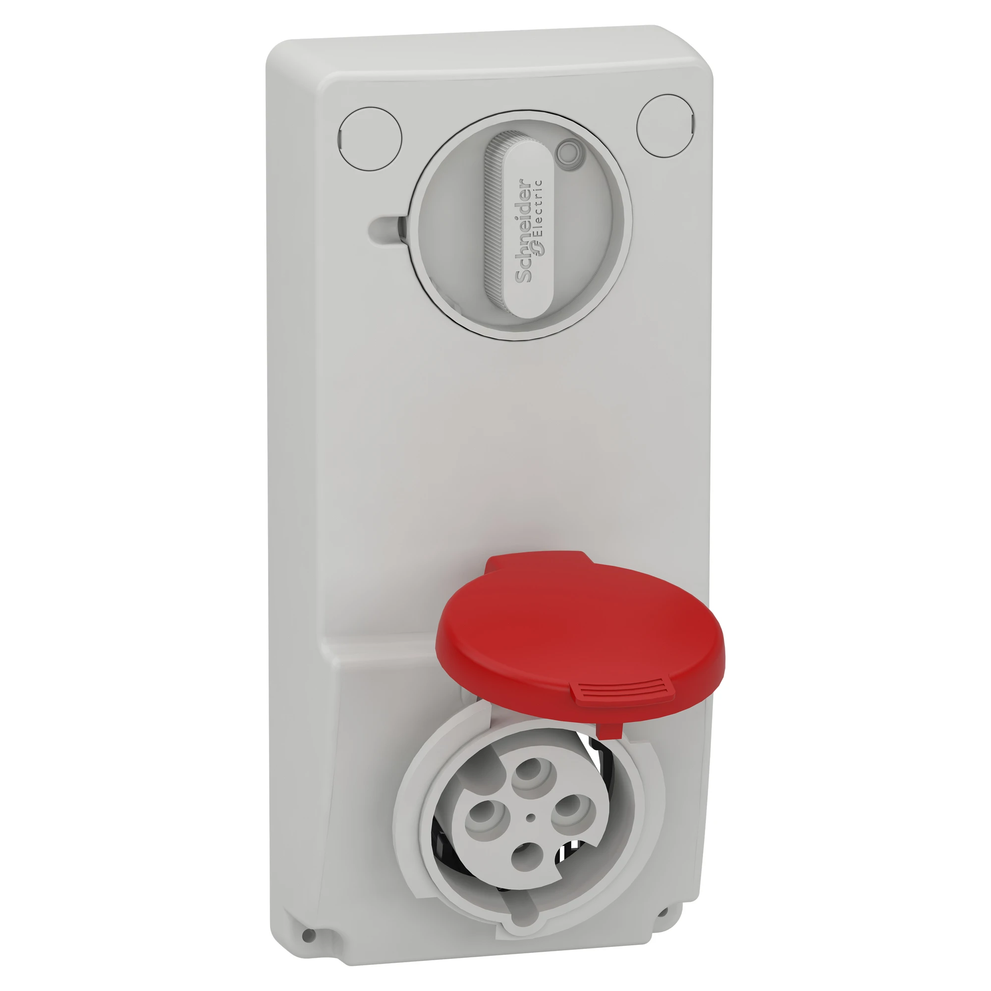 Schneider Electric 82035 Surface-mounted locking socket, 16A, 3p+E, 380-415 V AC, IP44 (img_001) Schneider Electric 82035 Surface-mounted locking socket, 16A, 3p+E, 380-415 V AC, IP44 (img_001)