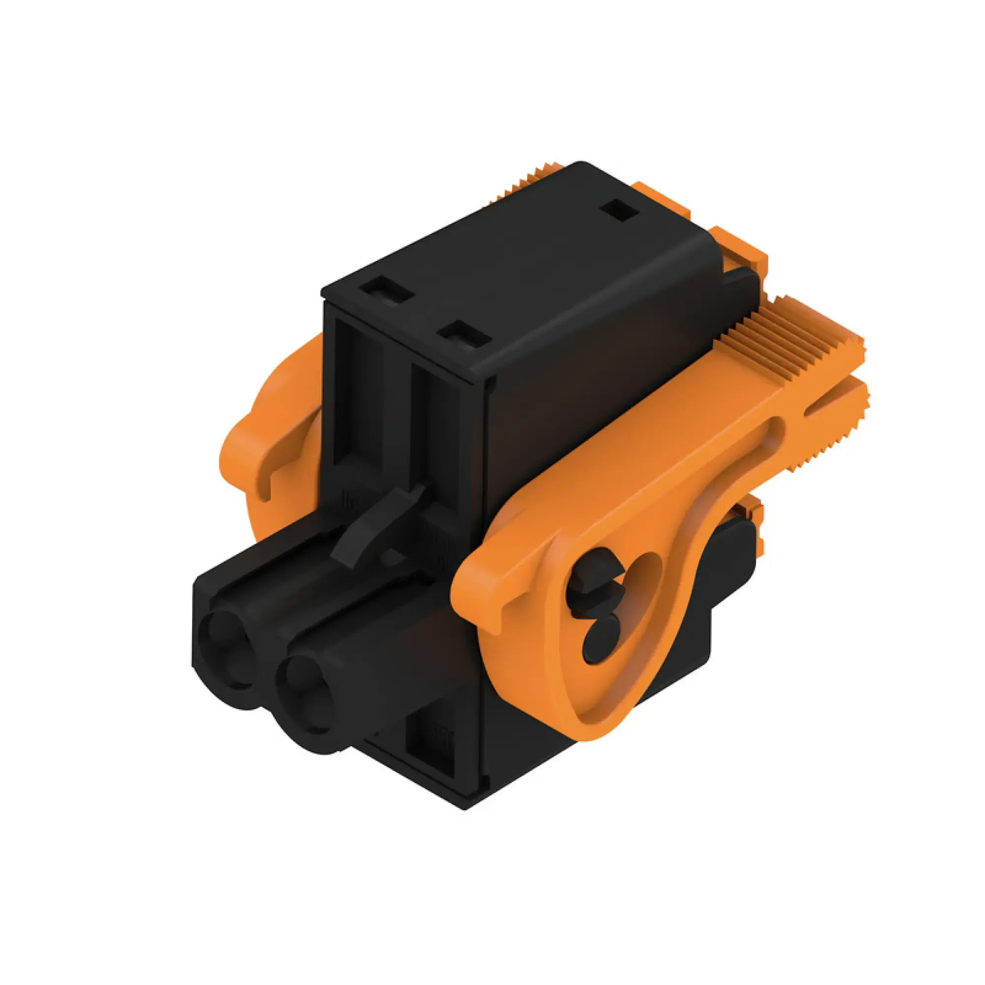 Weidmüller 1001010000 PCB connector (wire connection), 320 V, 20.8 A, Pitch in mm: 5.08, 3.31 mm², Number of poles: 2, PUSH IN with actuator, Box (img_001)
