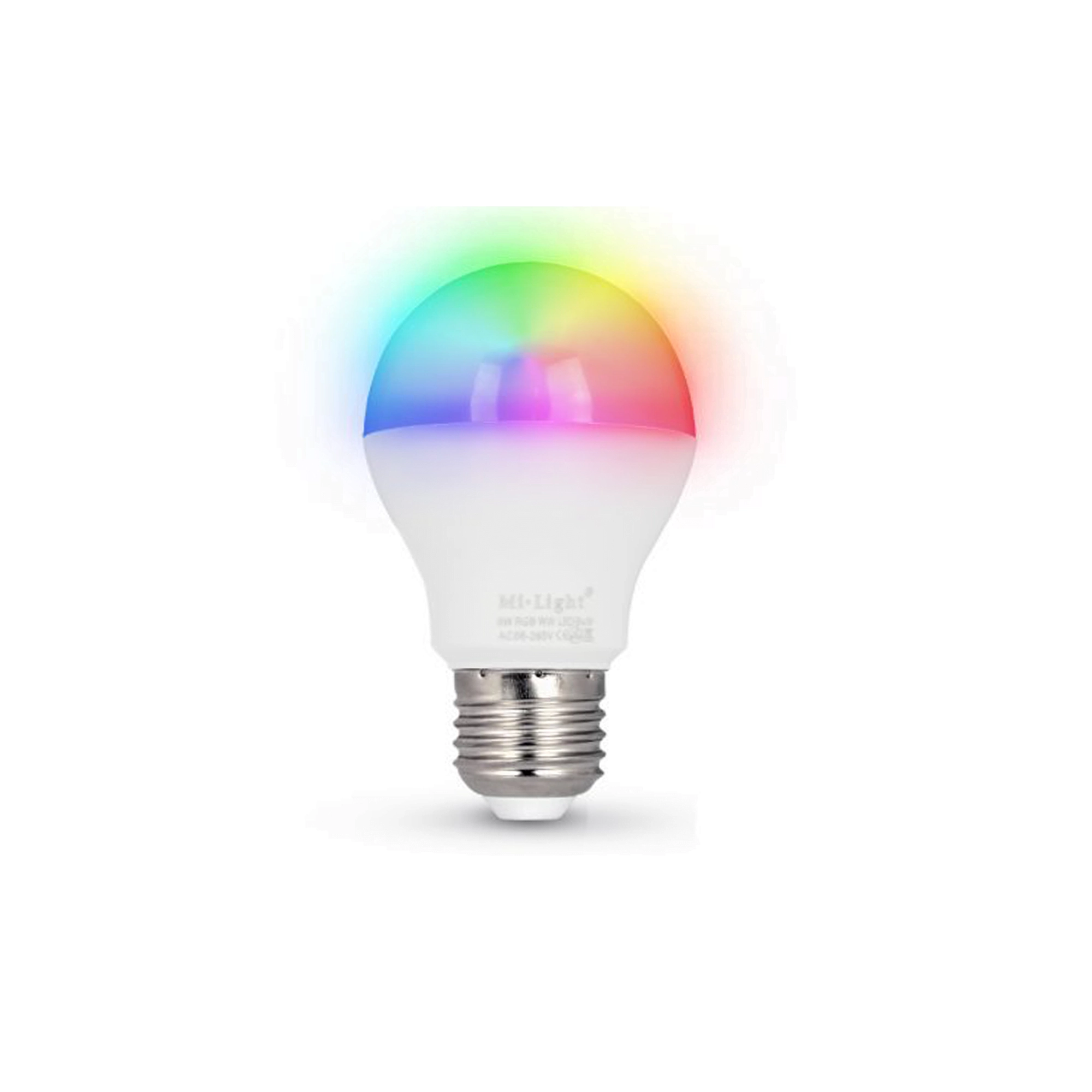 WSU Lights Mi-Light LED Lampe E27 - 6 Watt - RGB+CCT - 95 lm/W