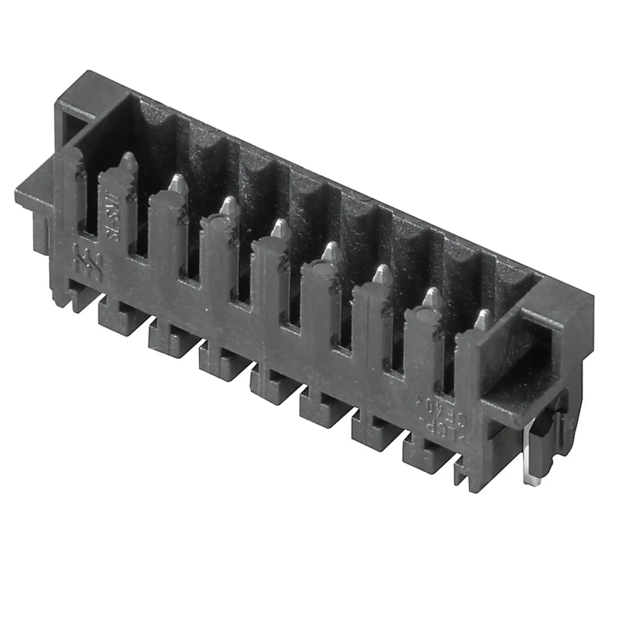 Weidmüller 1291370000 PCB connector (board connection), 160 V, 15 A, Pitch in mm: 3.50, Number of poles: 8, THT/THR solder connection, Box (img_001)