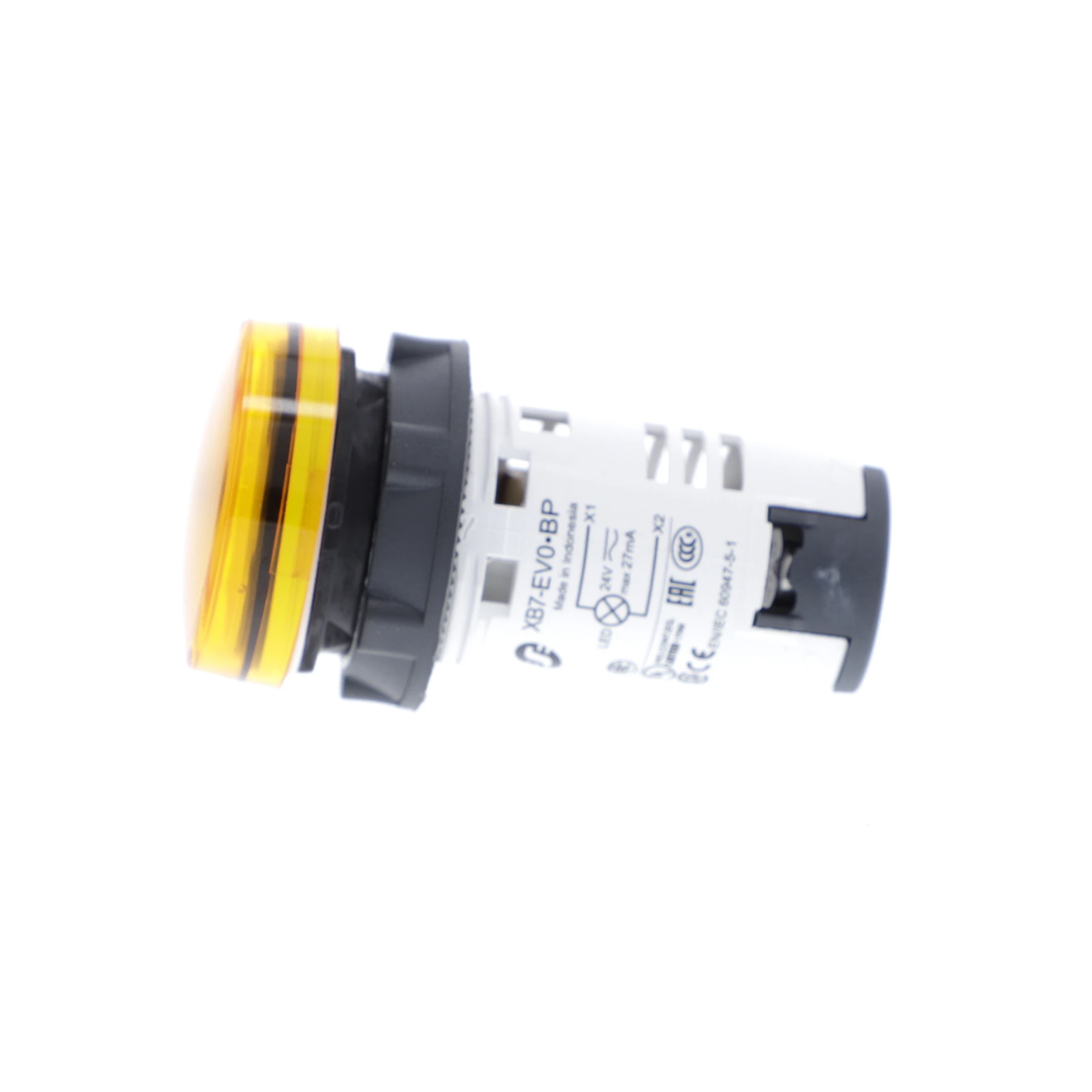 Schneider Electric XB7EV08BP Signal indicator, Harmony XB7, monoblock, plastic, Ø22mm, orange, integrated LED, 24V ACDC, screw terminal (img_005) Schneider Electric XB7EV08BP Signal indicator, Harmony XB7, monoblock, plastic, Ø22mm, orange, integrated LED, 24V ACDC, screw terminal (img_005)